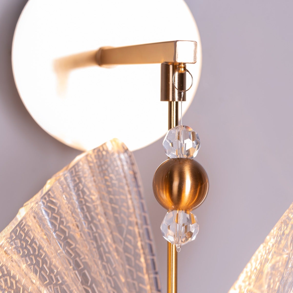 Butterfly Wishes (Gold, Dimmable LED with Remote Control) Wall Light