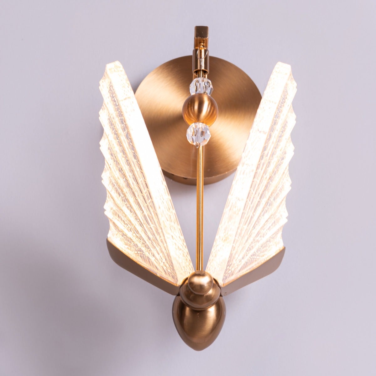 Butterfly Wishes (Gold, Dimmable LED with Remote Control) Wall Light