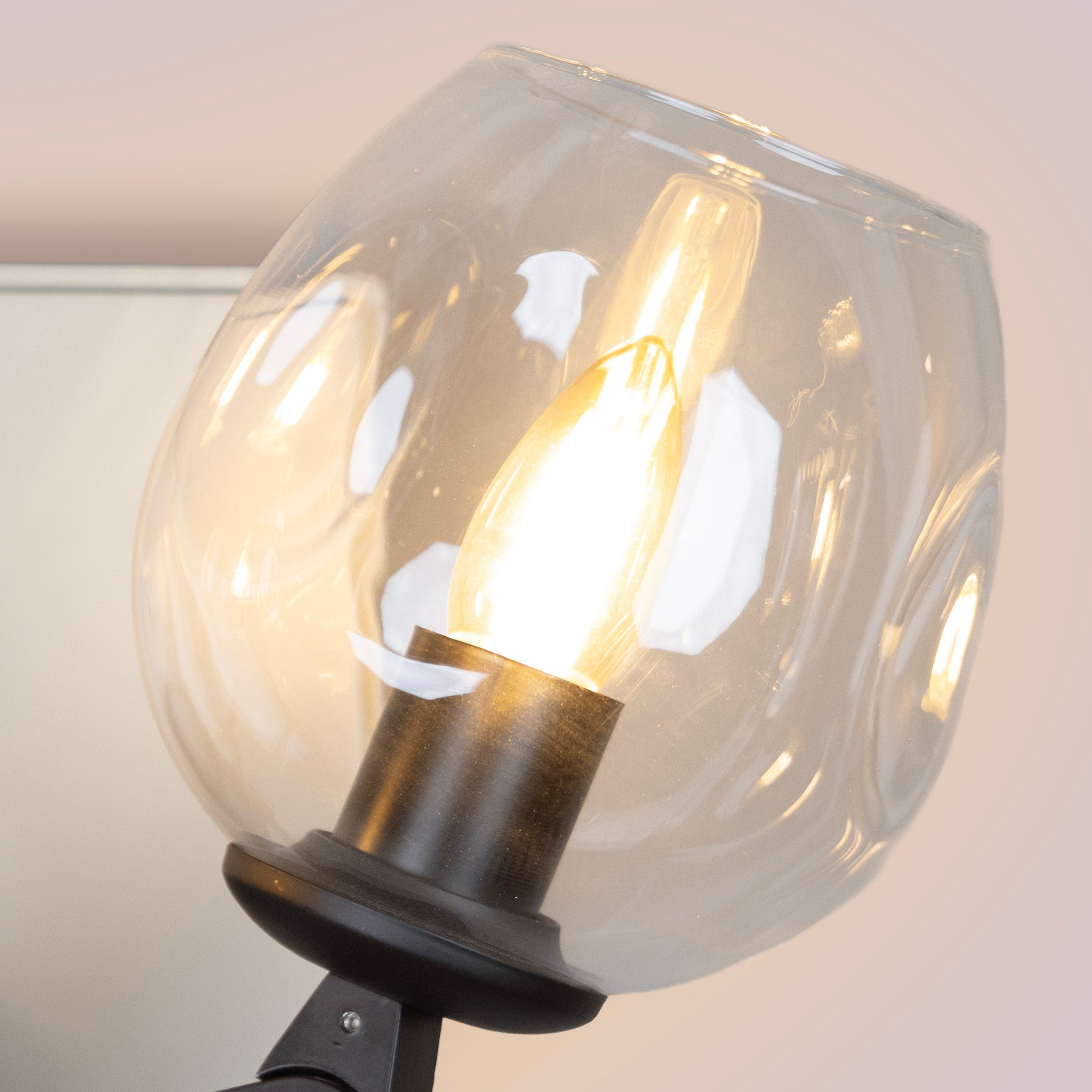 Games People Play (Clear Glass) Glass Wall Light