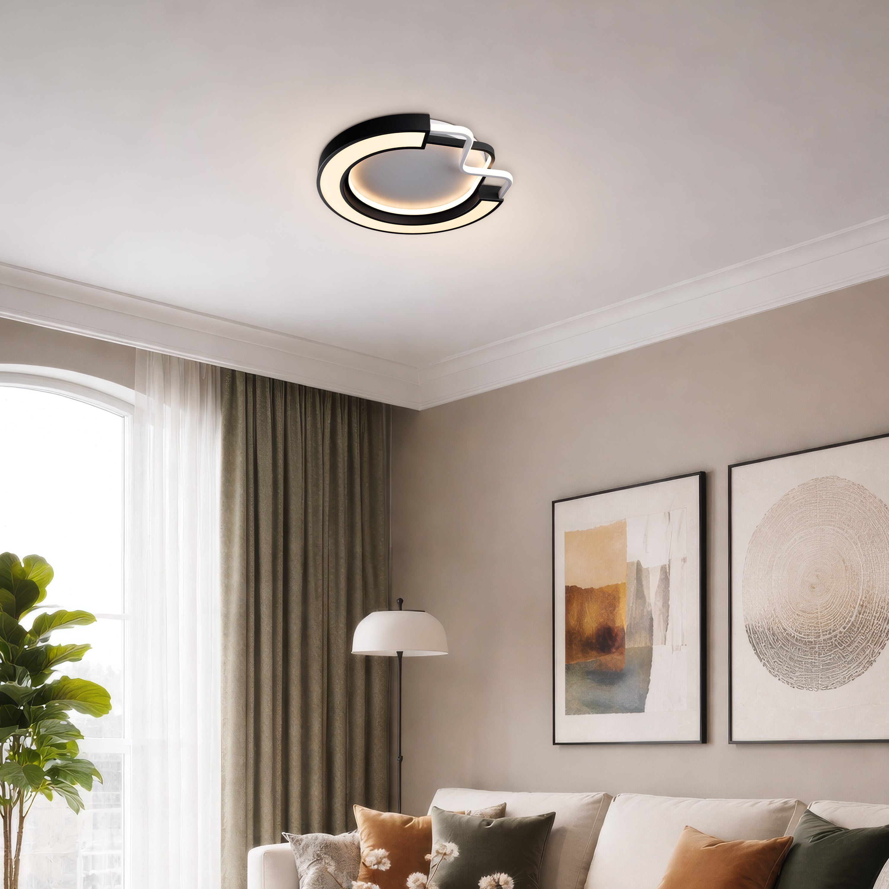 Sterling Flux Dimmable LED Ceiling Light