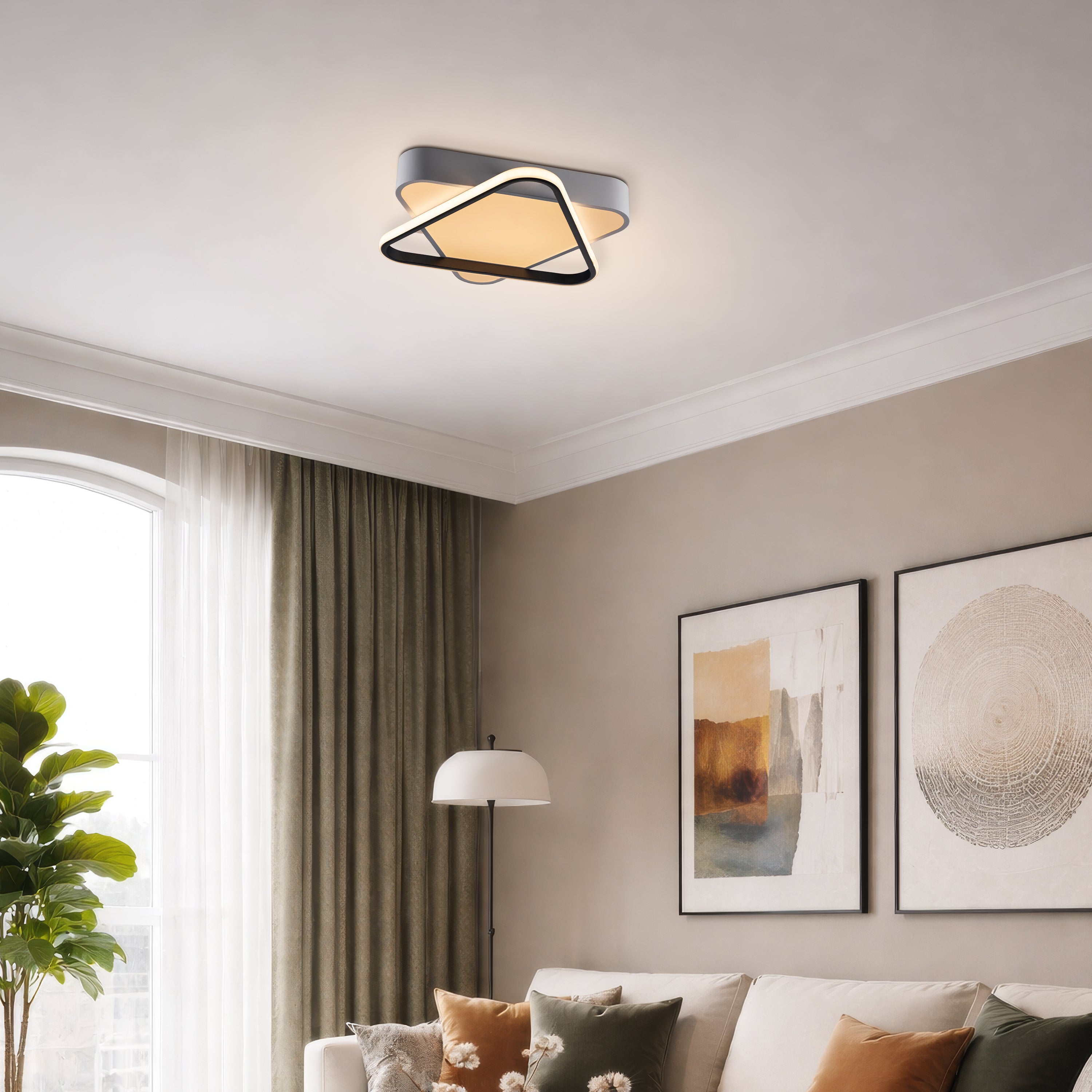 The Prism Elite Dimmable Ceiling Light