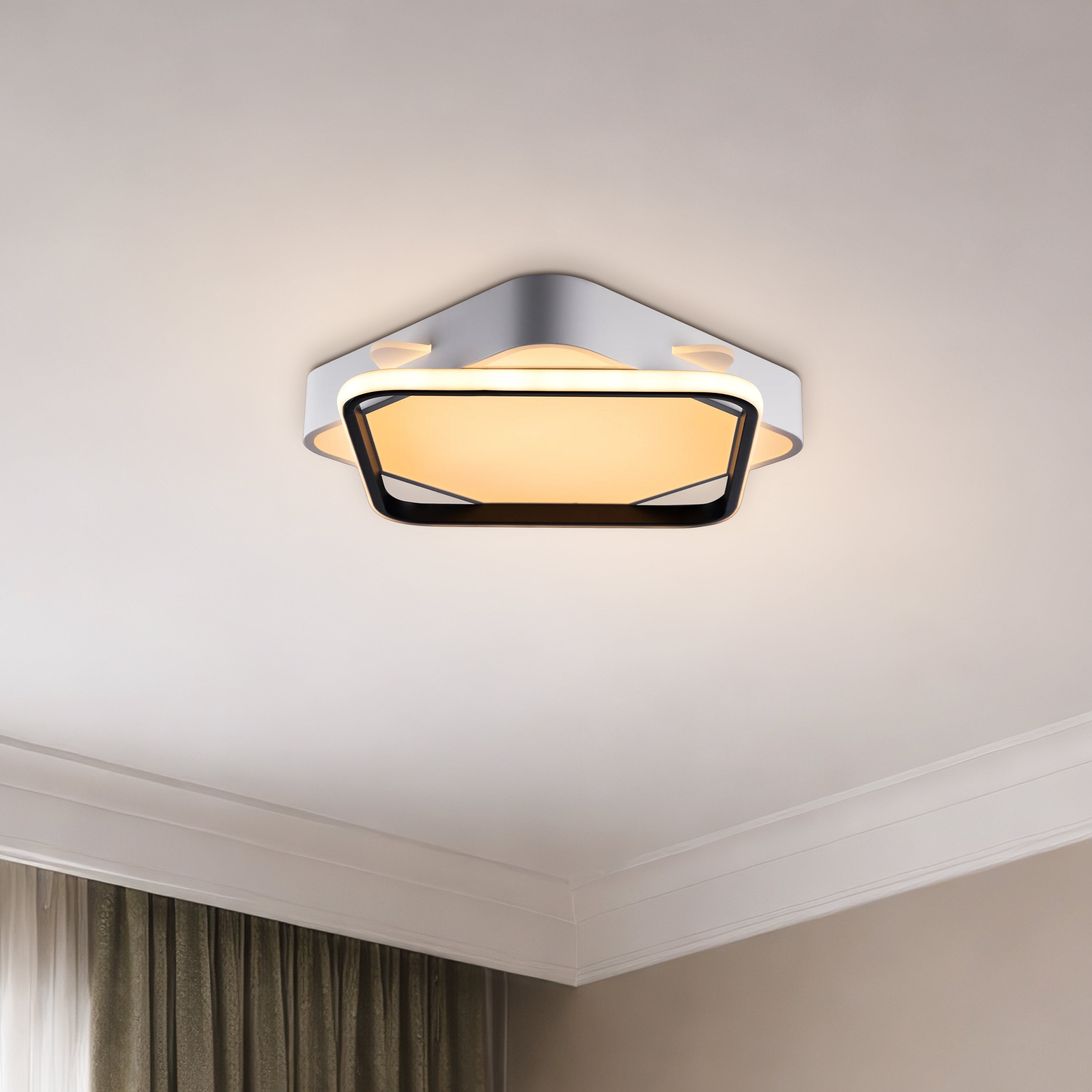 Cosmic Flare dimmable ceiling light