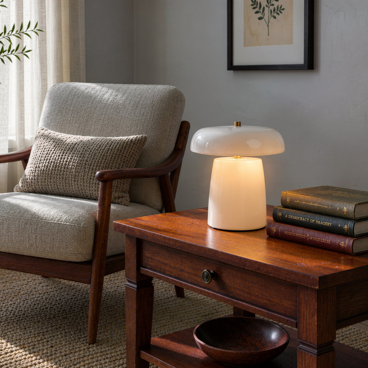 Elarion (White) Table Lamp
