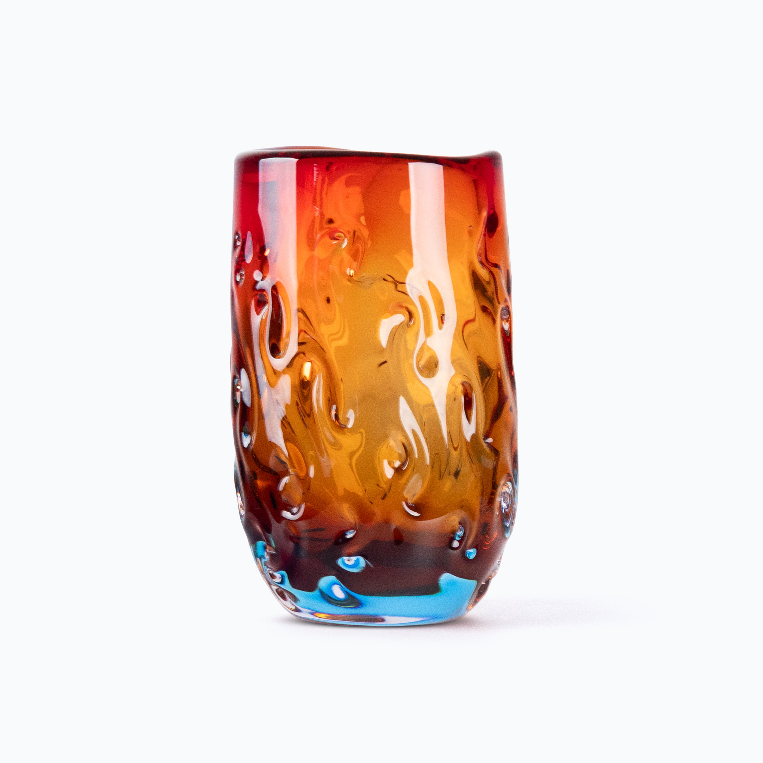 The Volcanic Tide Glass Vase