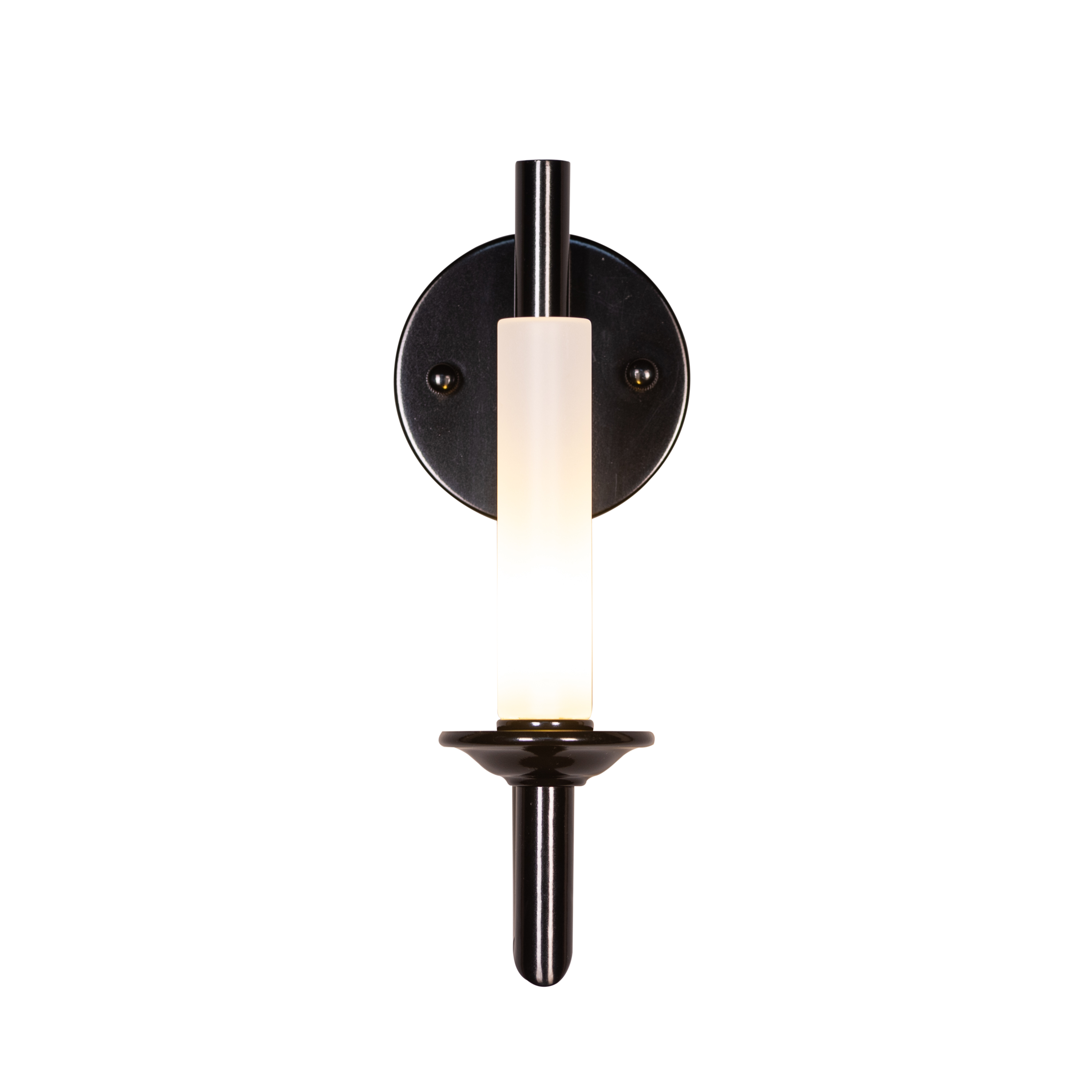 Forma (Black, White) Frosted Glass Wall Light