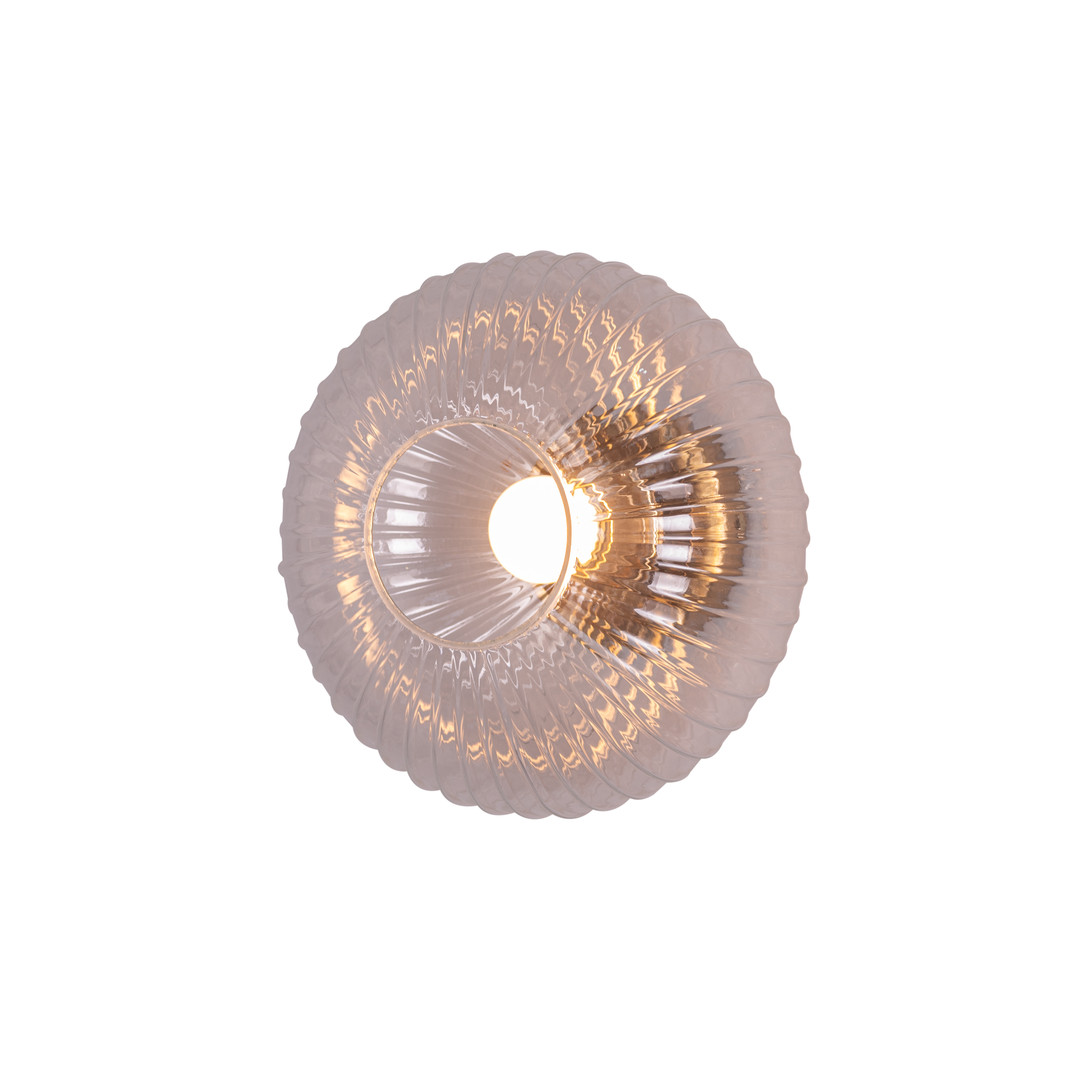 You Are My More (Gold) Large Textured Glass Wall Light