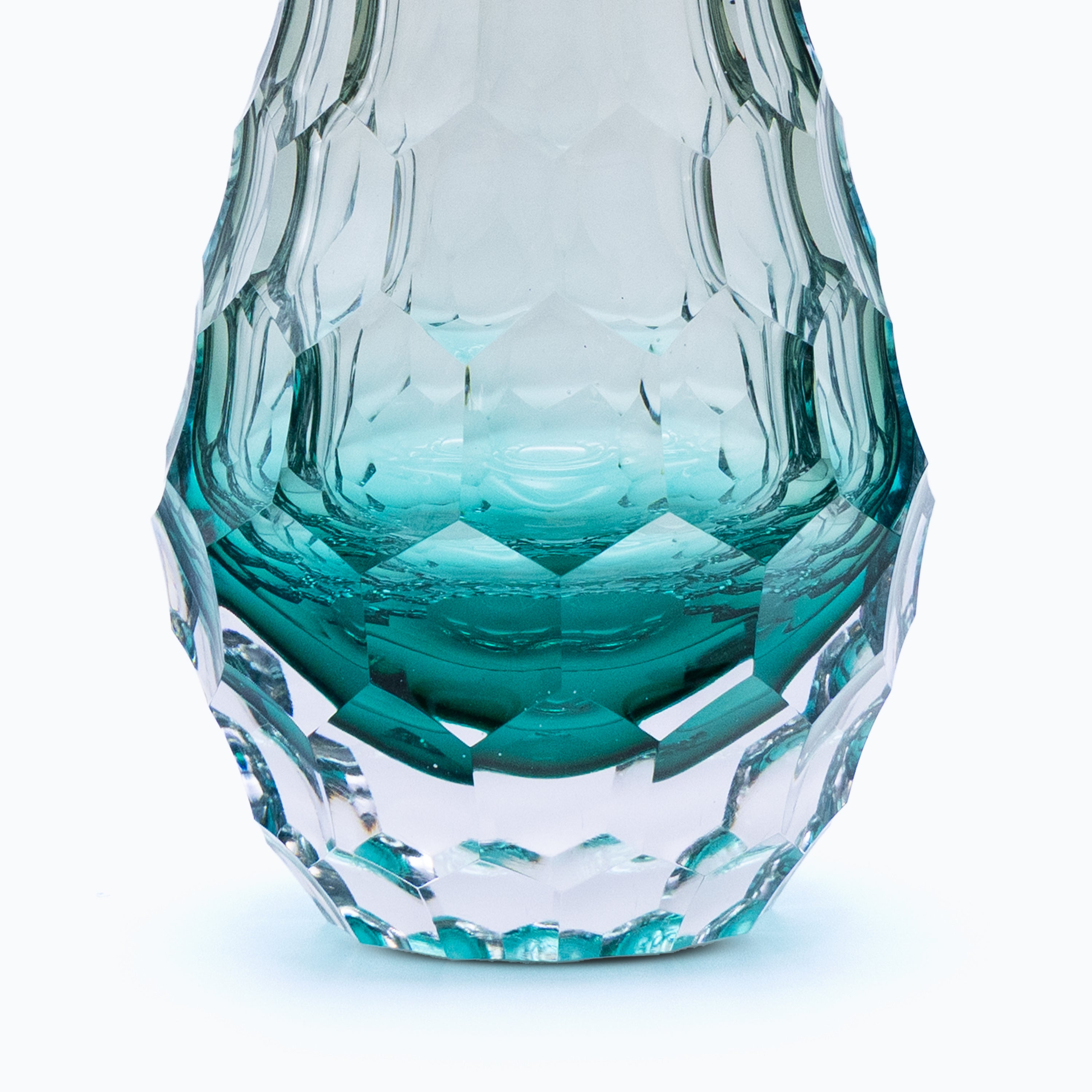The Prism Forge (Blue) Glass Vase