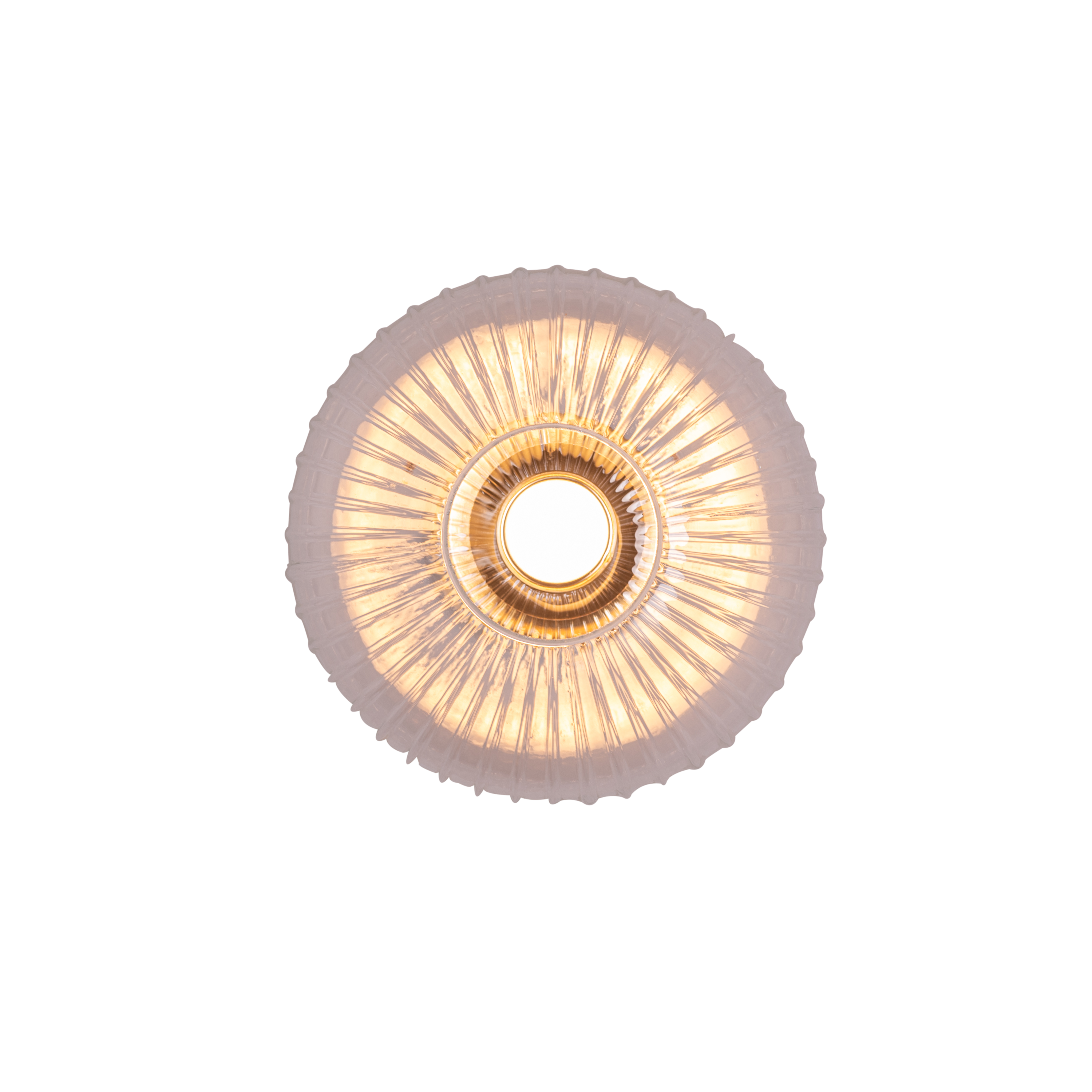 You Are My More (Gold) Large Textured Glass Wall Light