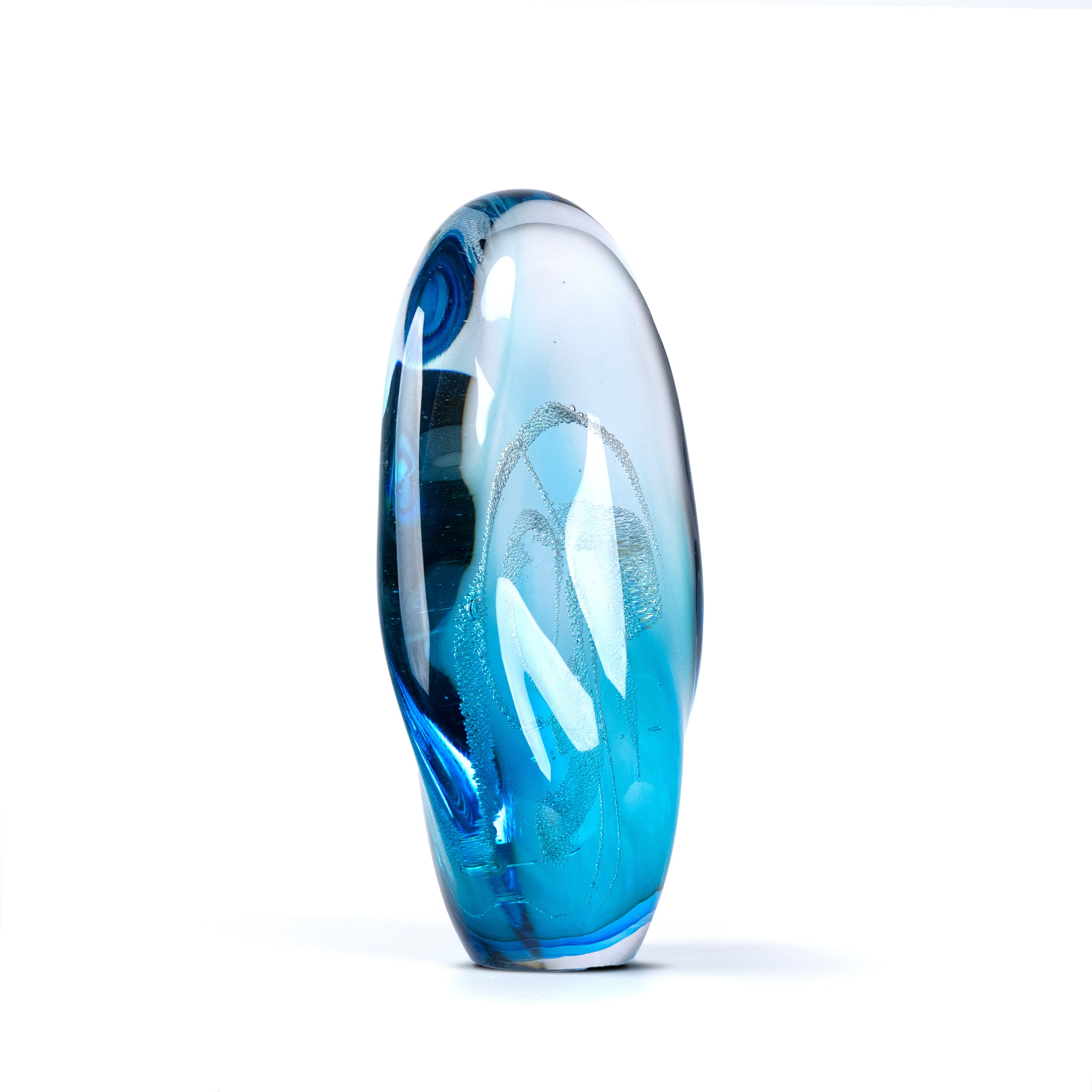 Glacial Drop (Blue) Glass Home Decor