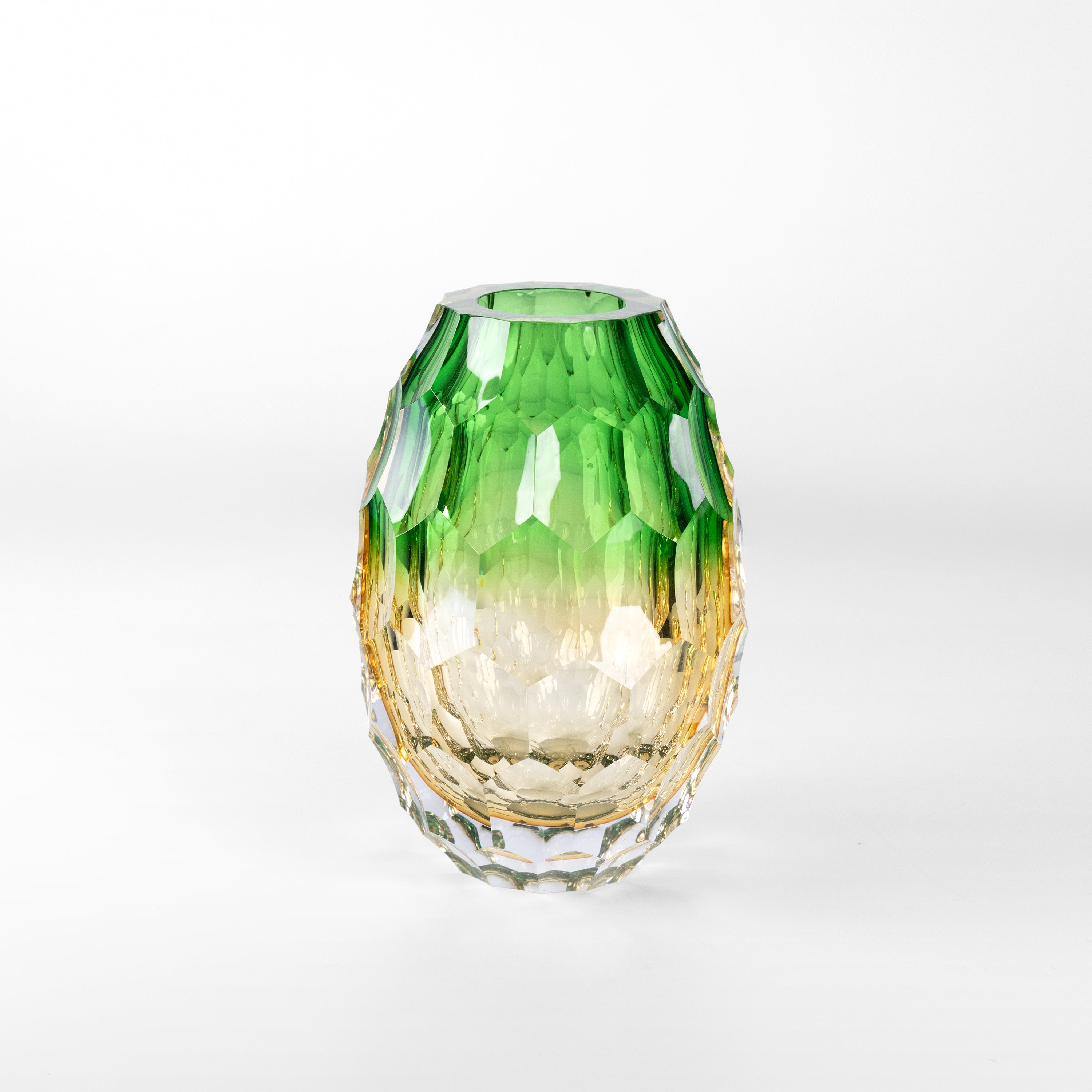 Silent Ripple Glass Vase