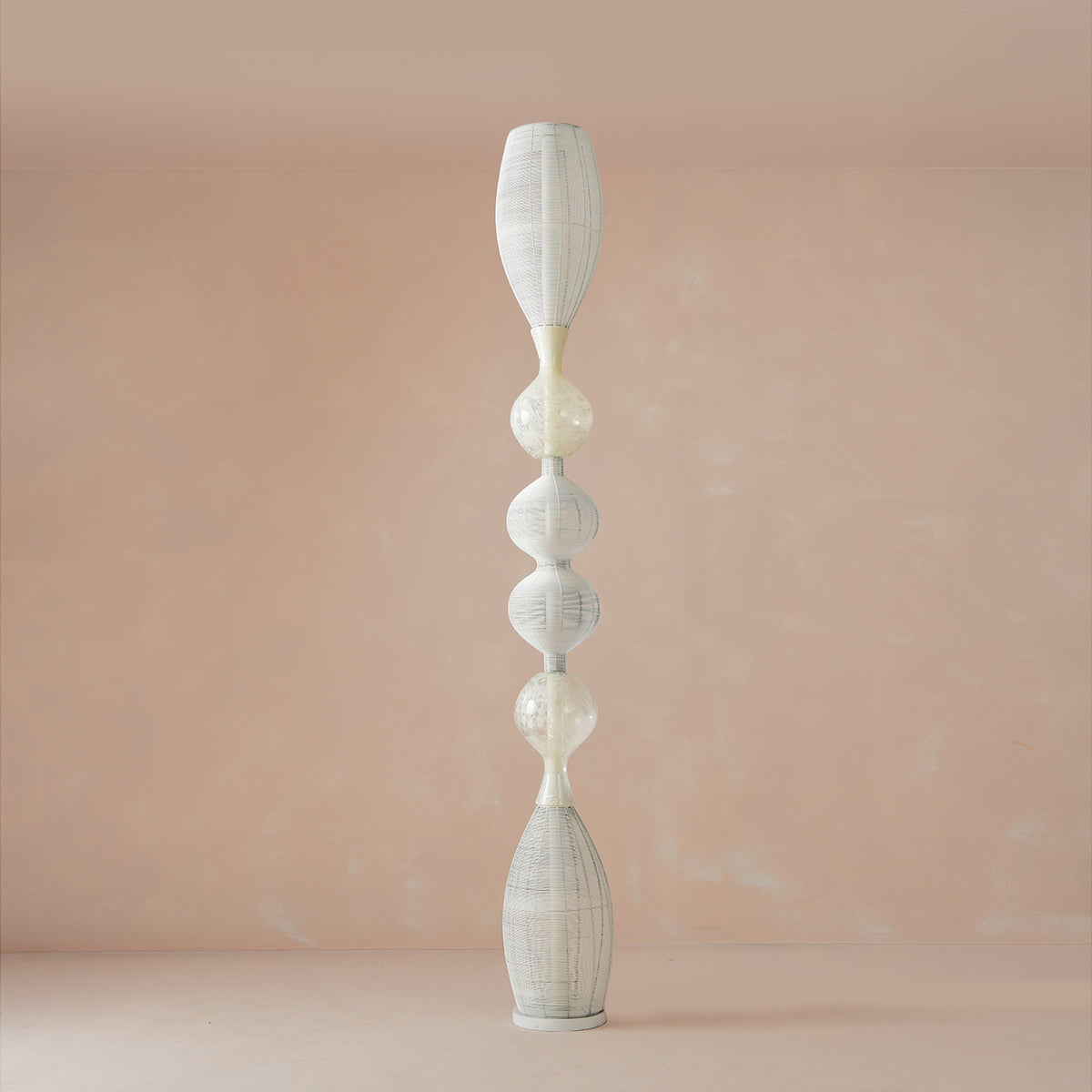 Golden Enigma Floor Lamp Handmade By Yaahvi