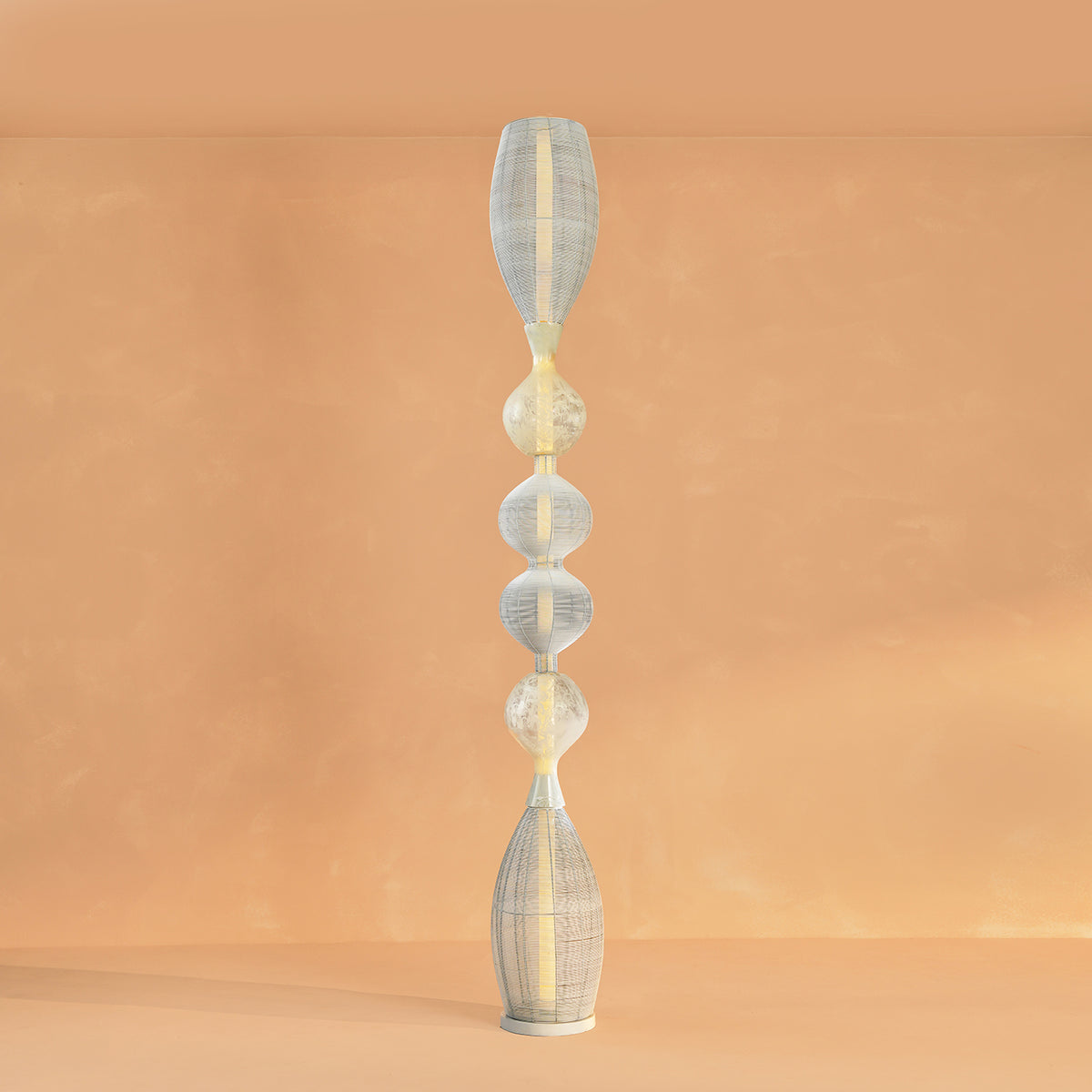 Golden Enigma Floor Lamp Handmade By Yaahvi