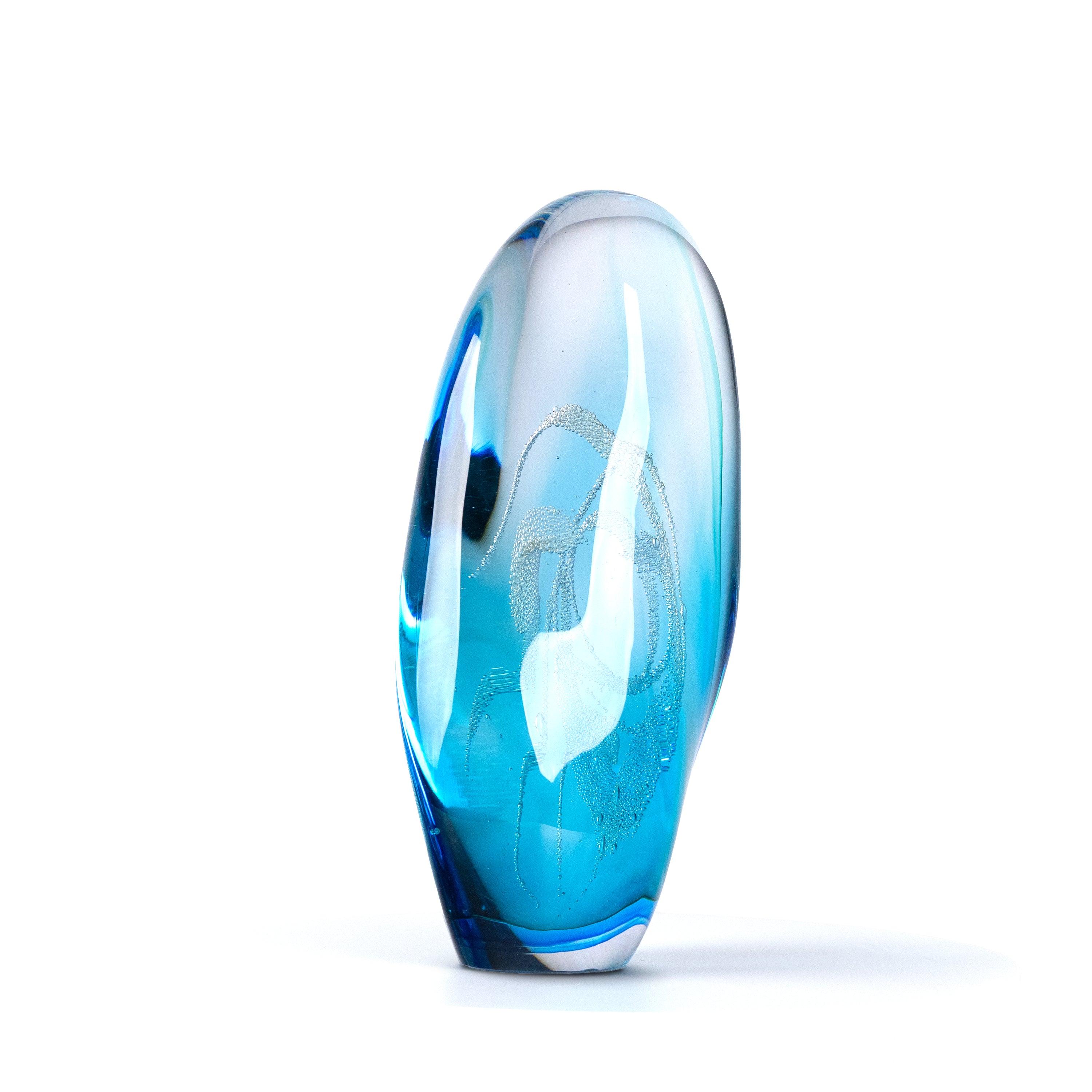 Glacial Drop (Blue) Glass Home Decor