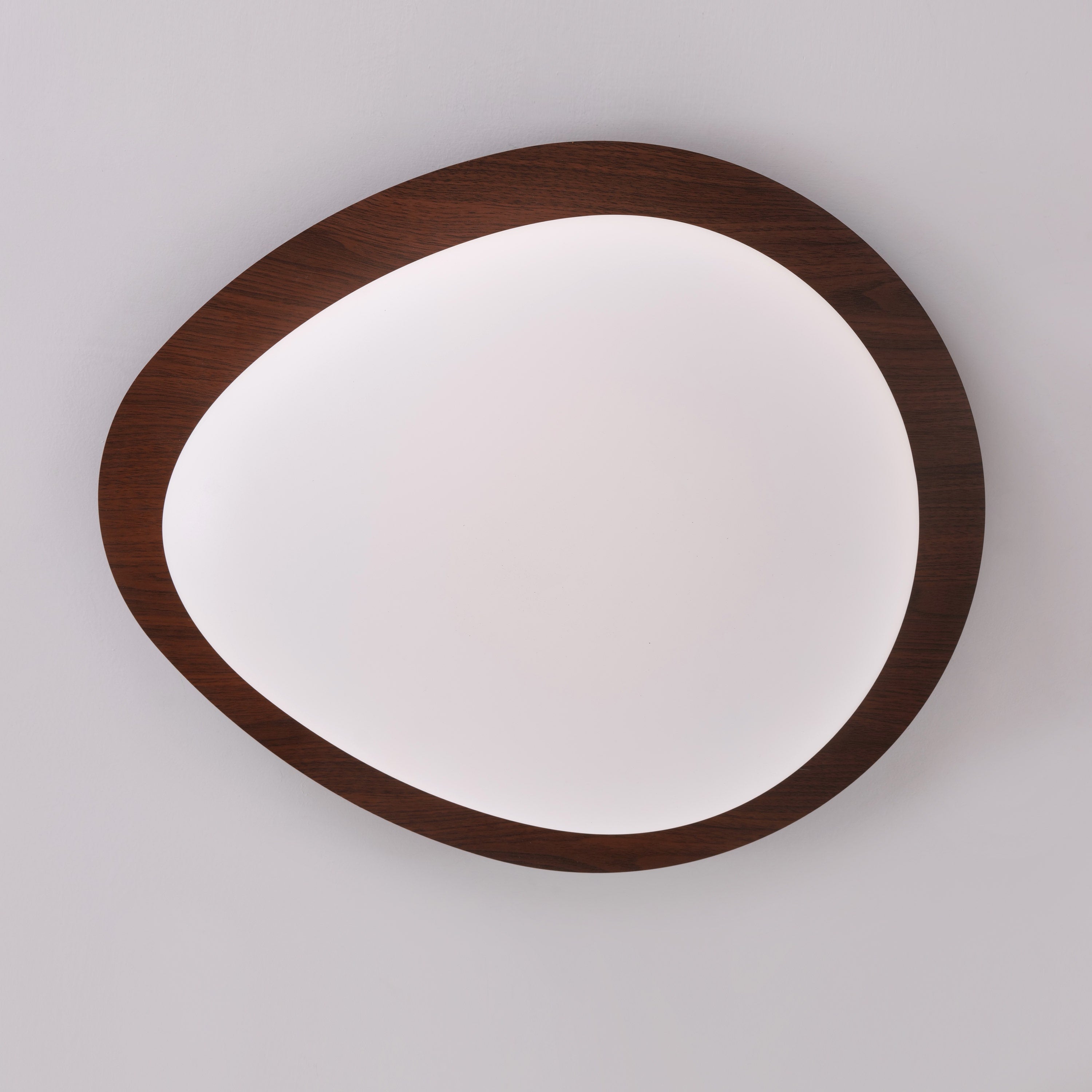 Saturn Skies (White/Wood) Ceiling Light