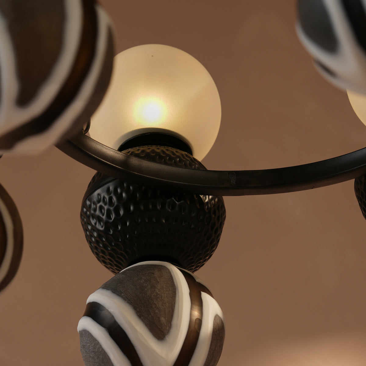 A Study In Elegance (Small) Chandelier Handmade By Yaahvi