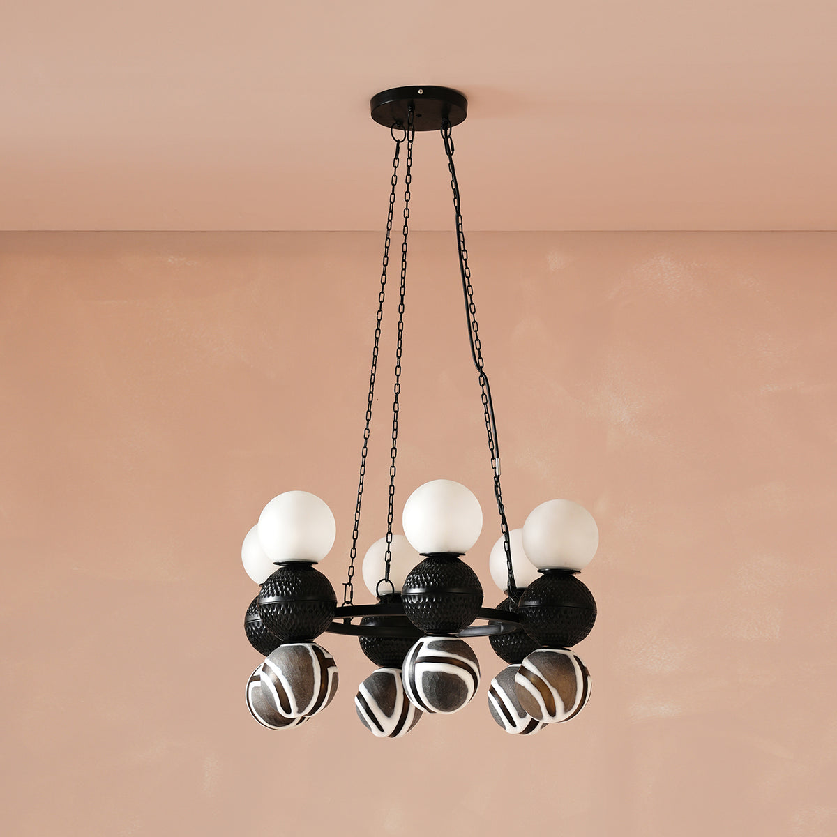 A Study In Elegance (Small) Chandelier Handmade By Yaahvi