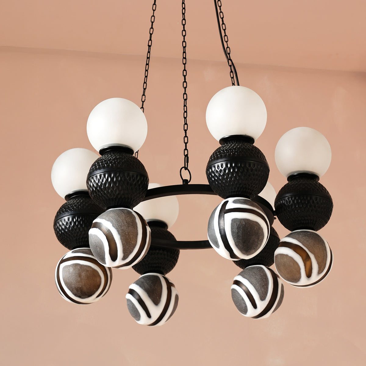 A Study In Elegance (Small) Chandelier Handmade By Yaahvi