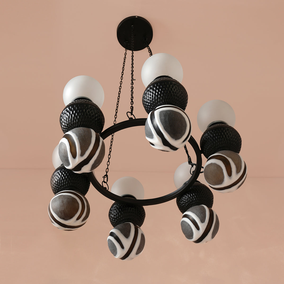 A Study In Elegance (Small) Chandelier Handmade By Yaahvi