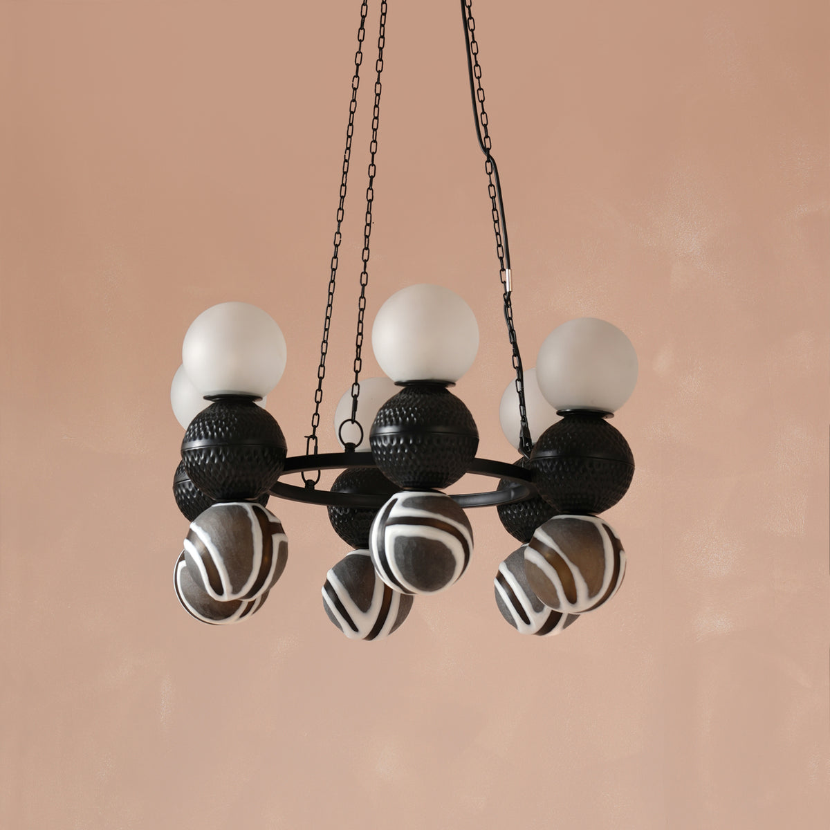 A Study In Elegance (Small) Chandelier Handmade By Yaahvi
