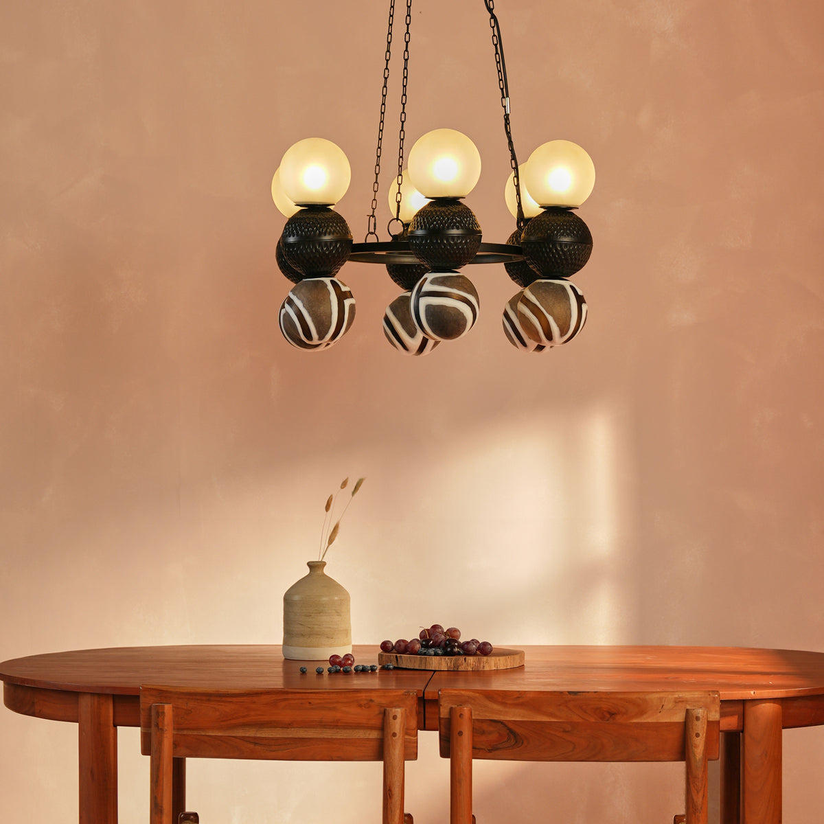 A Study In Elegance (Small) Chandelier Handmade By Yaahvi