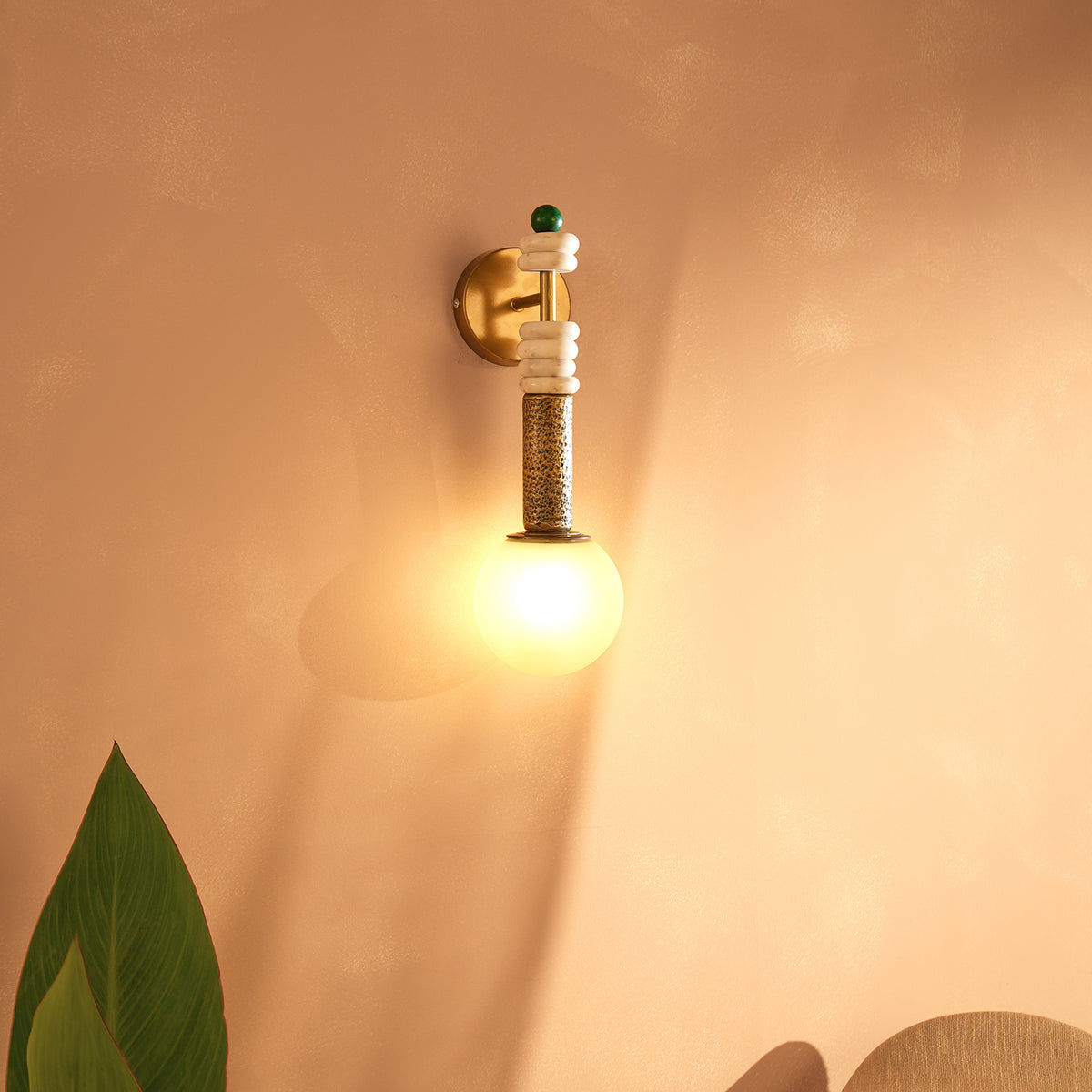 Where Shadows Glow Wall Light Handmade By Yaahvi