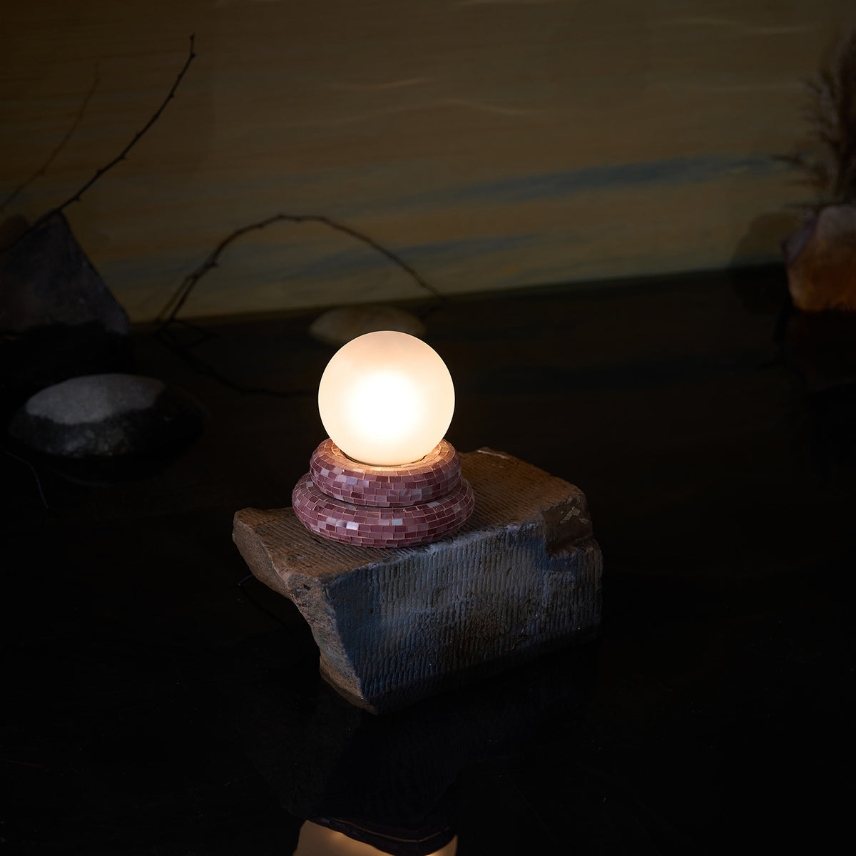 The Quiet Glow Table Lamp Handmade By Yaahvi