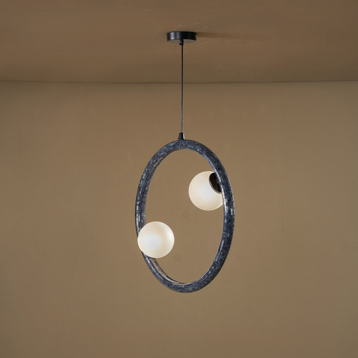 Contours Of Light Pendant Light Handmade By Yaahvi