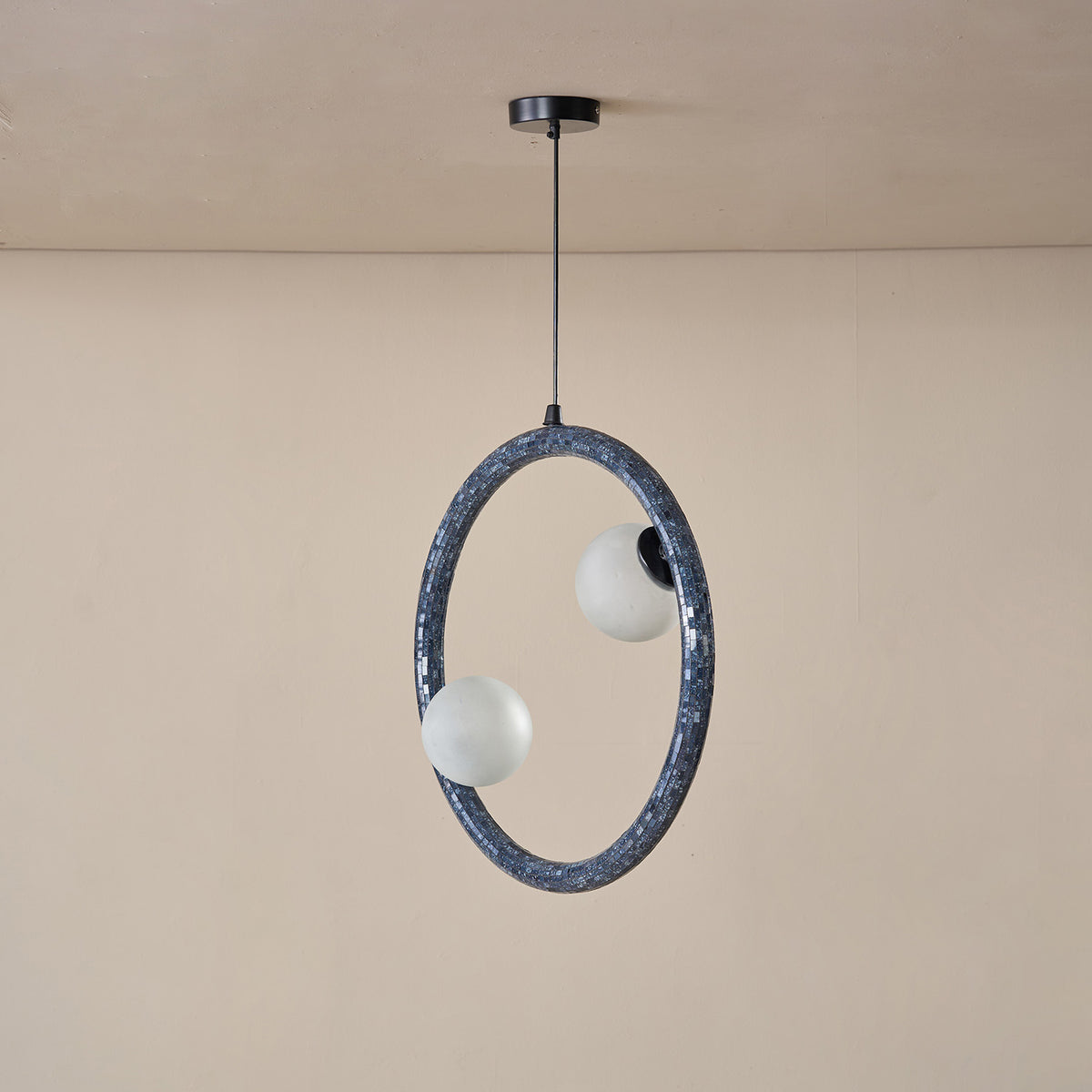 Contours Of Light Pendant Light Handmade By Yaahvi