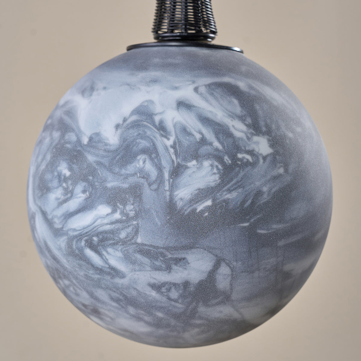 Luminous Totem (Small, Black) Pendant Light Handmade By Yaahvi