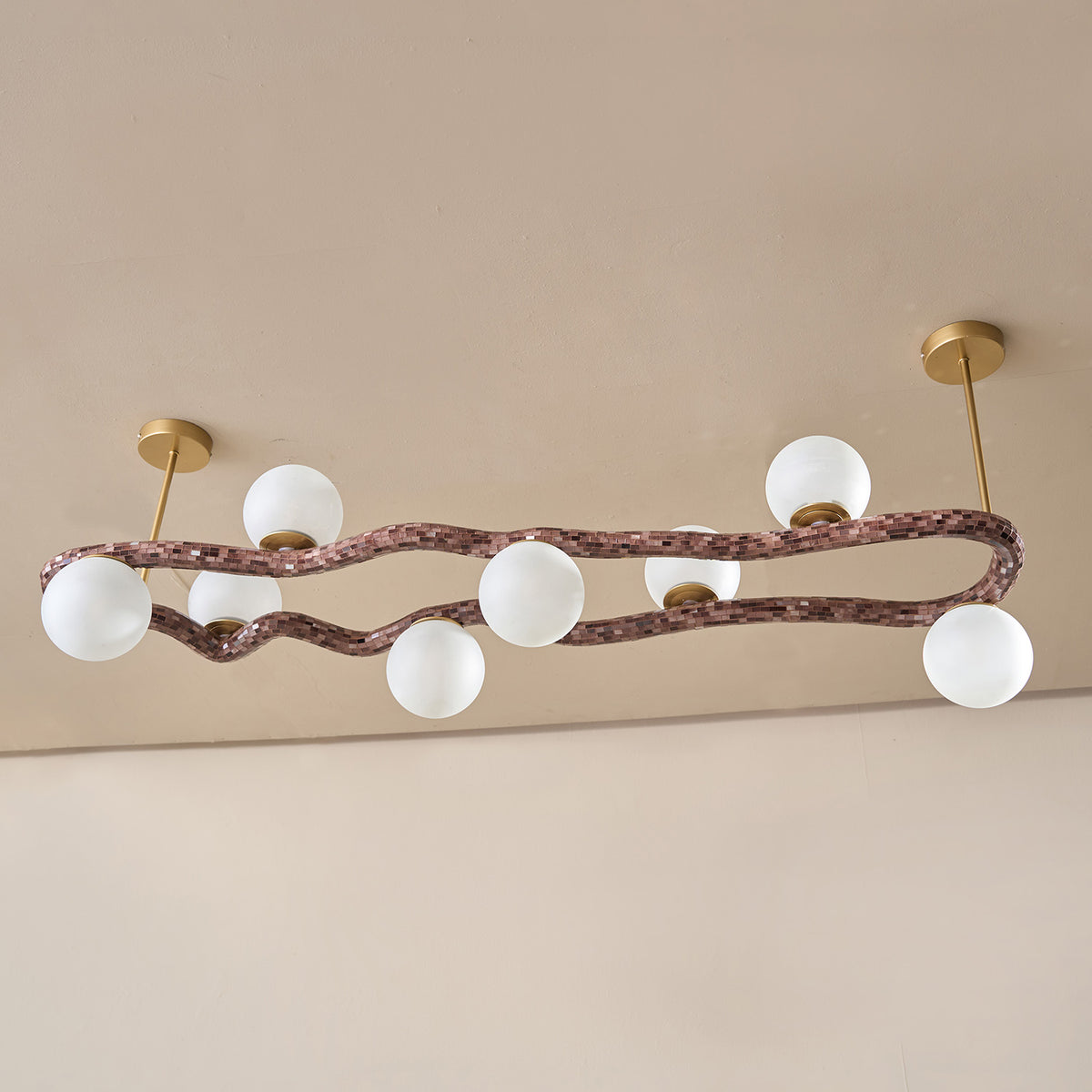 Orbit Of Elegance Chandelier Handmade By Yaahvi