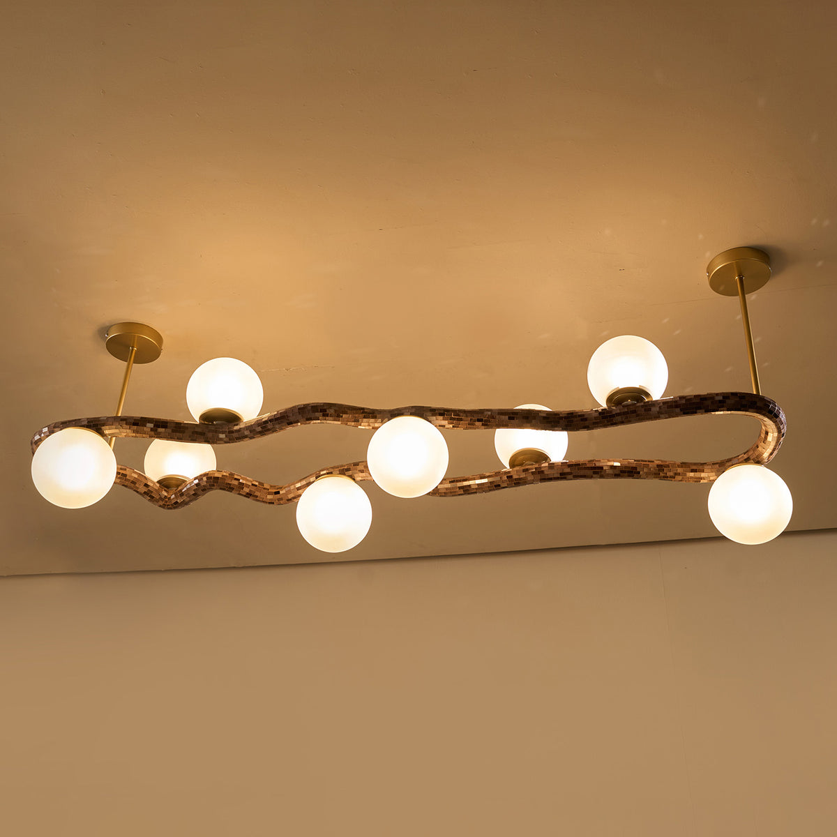 Orbit Of Elegance Chandelier Handmade By Yaahvi