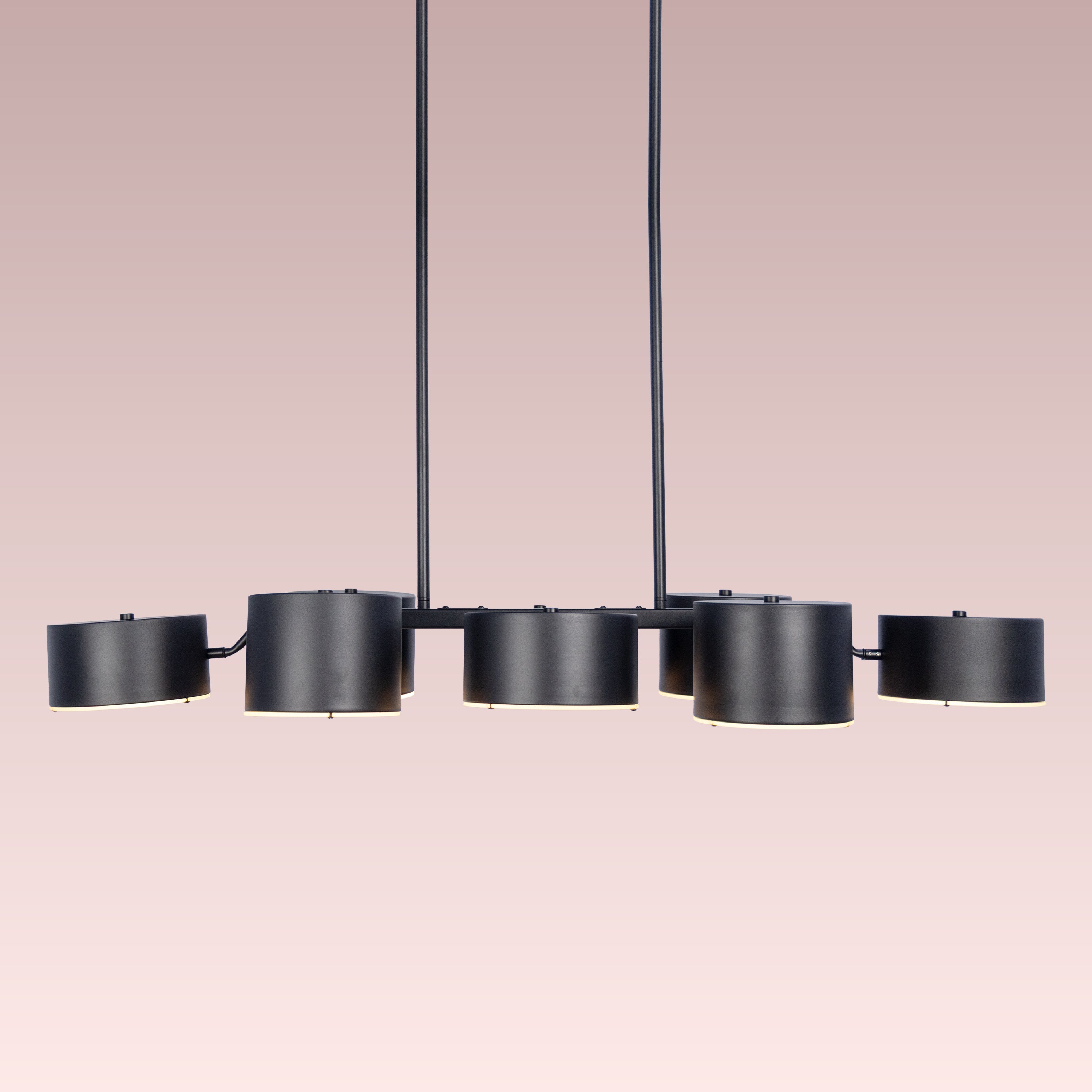 Vantel Obsidian (Black, Large) Chandelier
