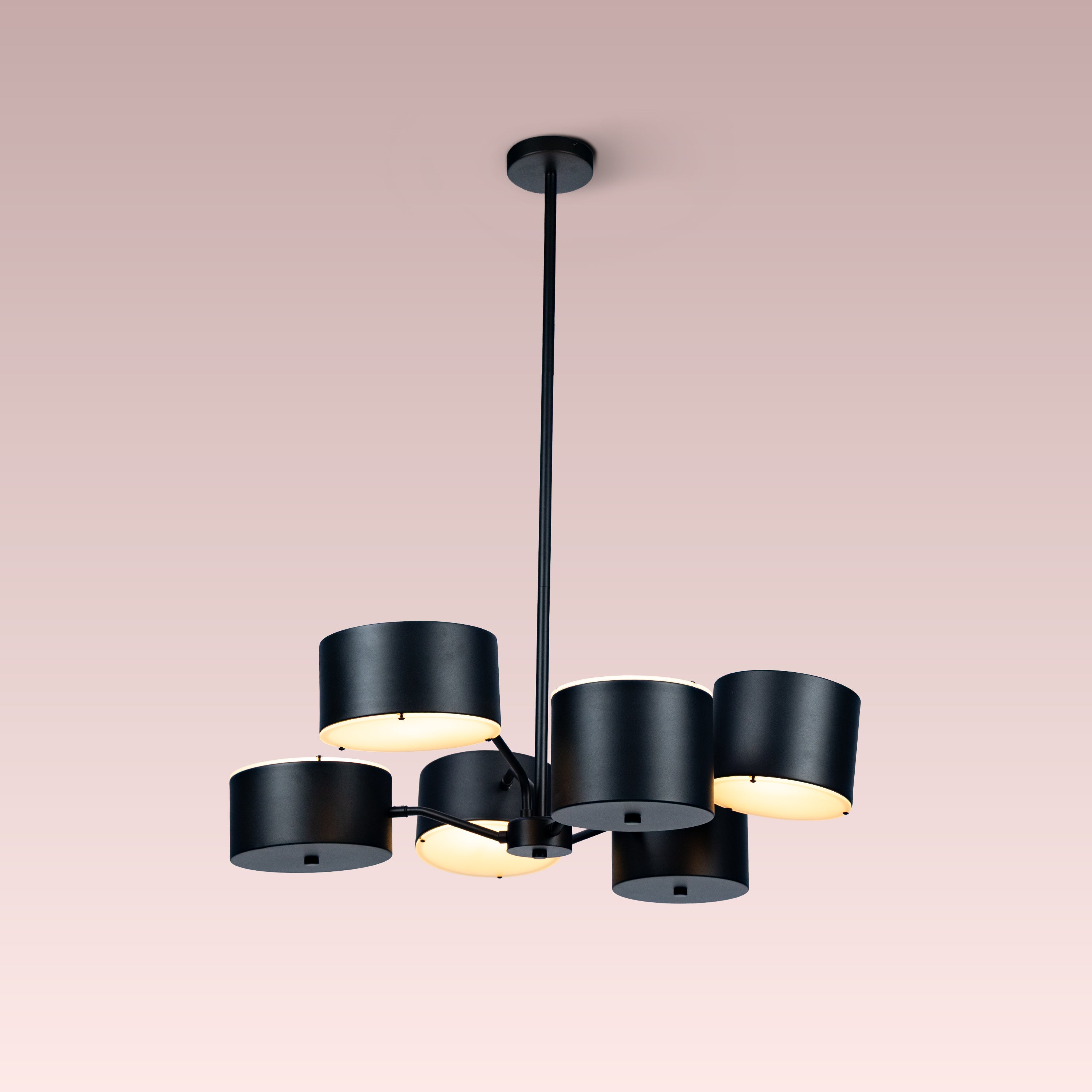 Vantel Obsidian (Black,Medium) Chandelier