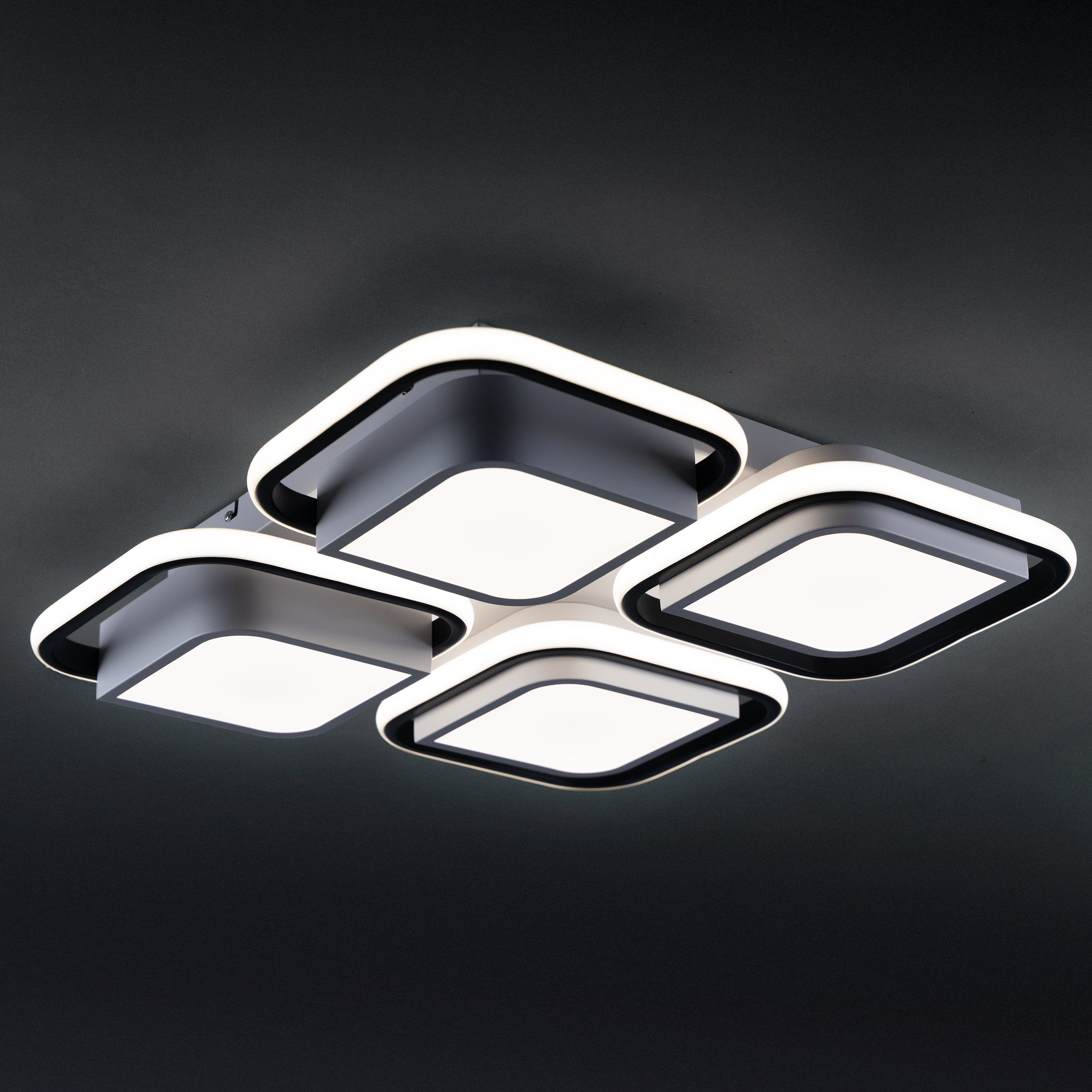 Lunaris Grid Dimmable LED Ceiling Light