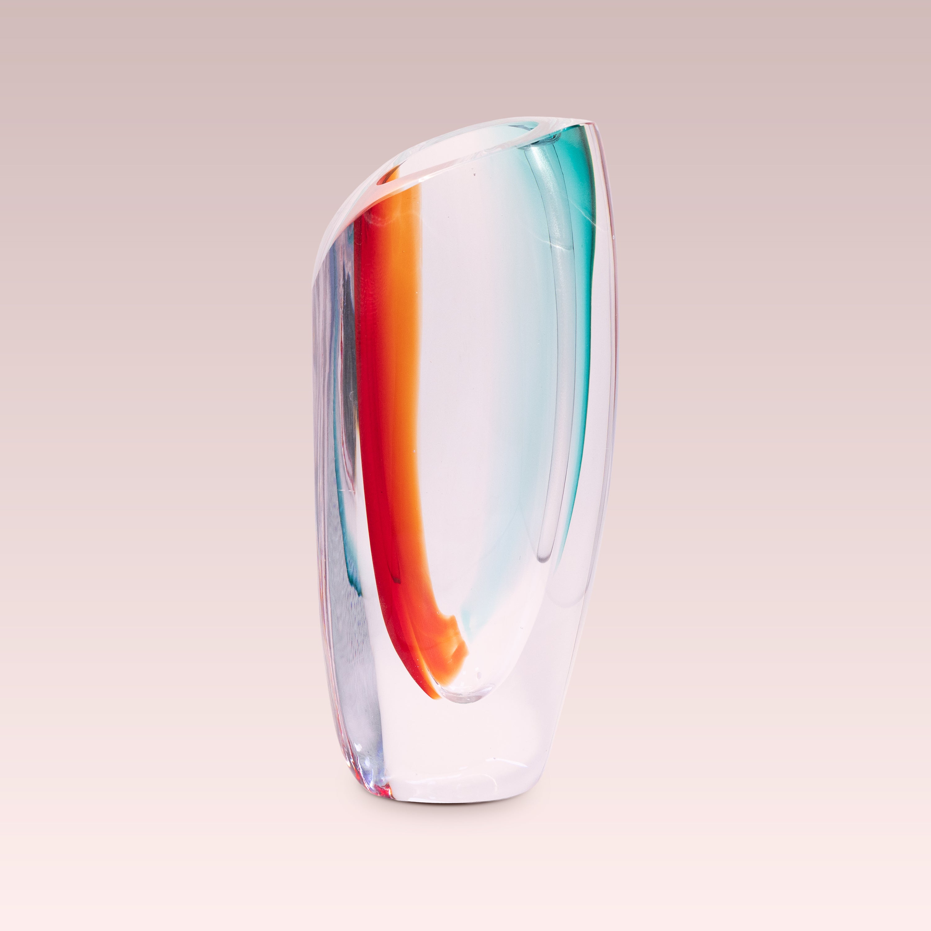 Opaline Verve (Medium) Glass Vase