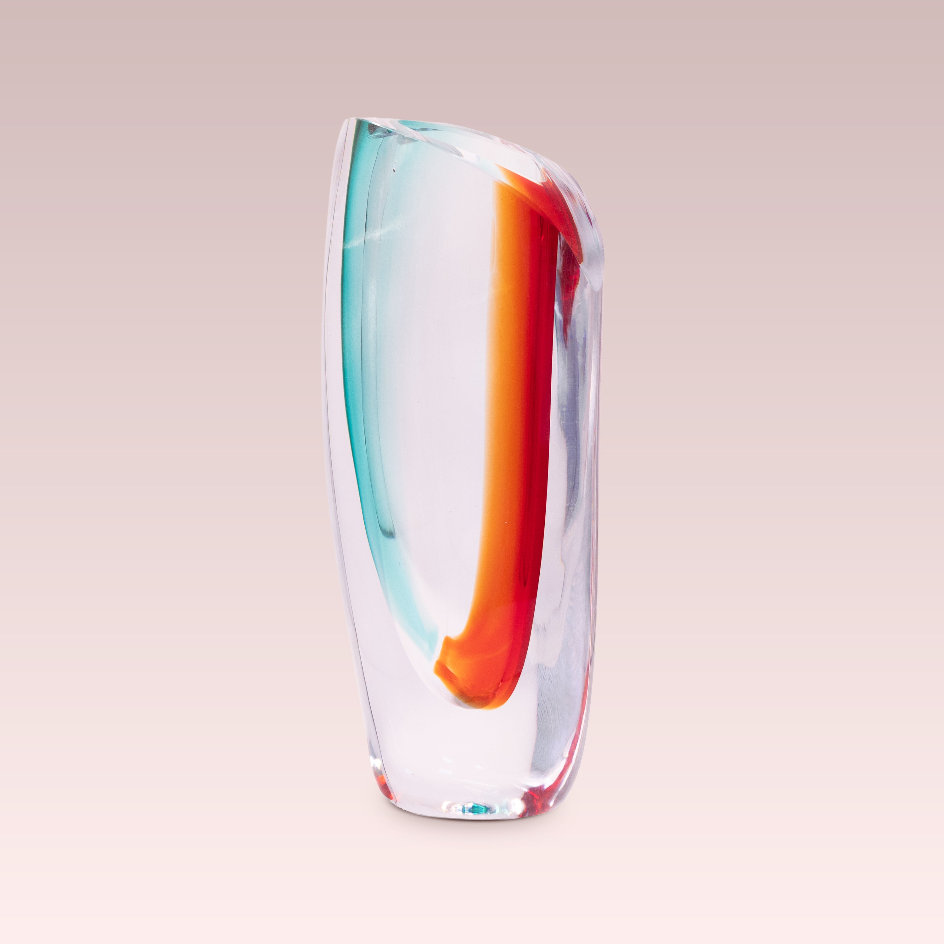 Opaline Verve (Medium) Glass Vase