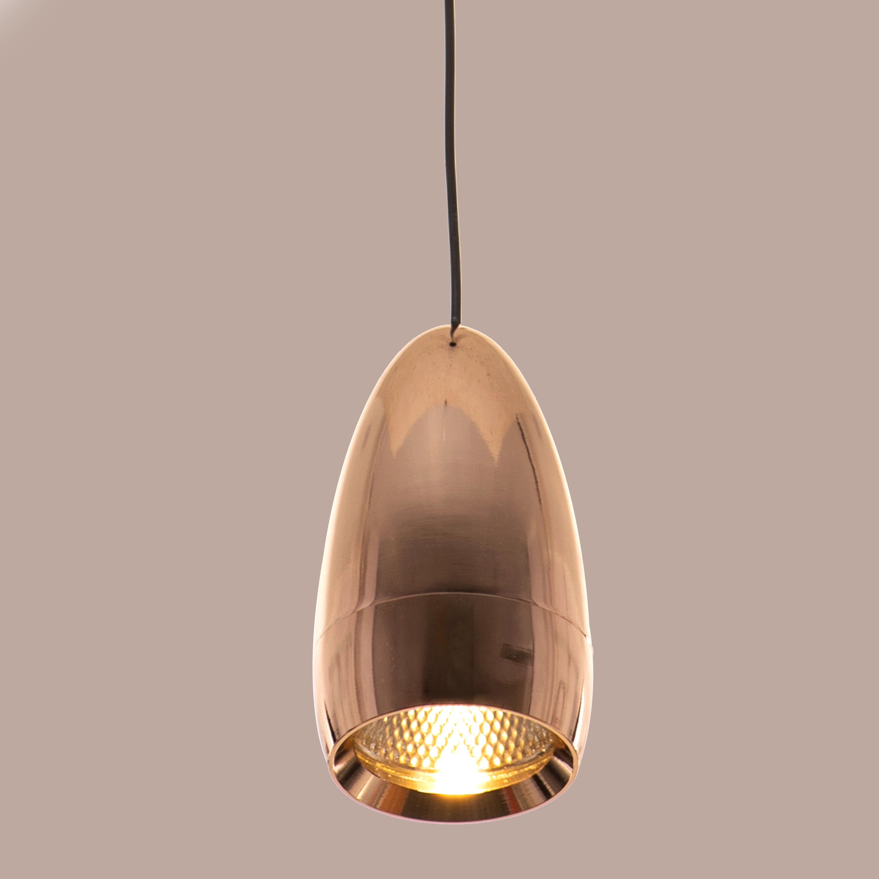 Ariana- 3W Gold (Warm White) LED Designer Series Pendant (DL01-10169)