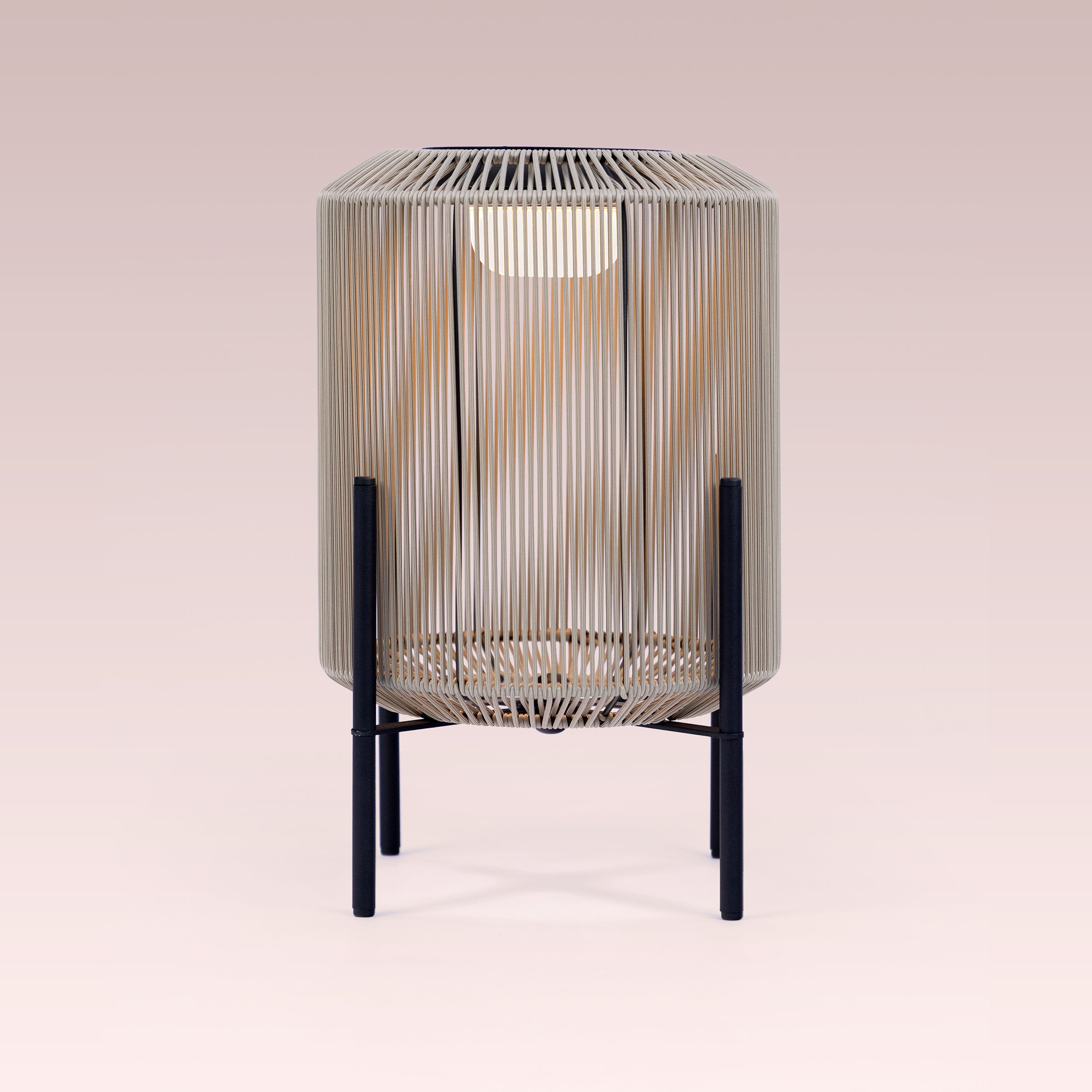 Valerius Gold (Solar Powered-Rechargeable) Outdoor Floor Lamp