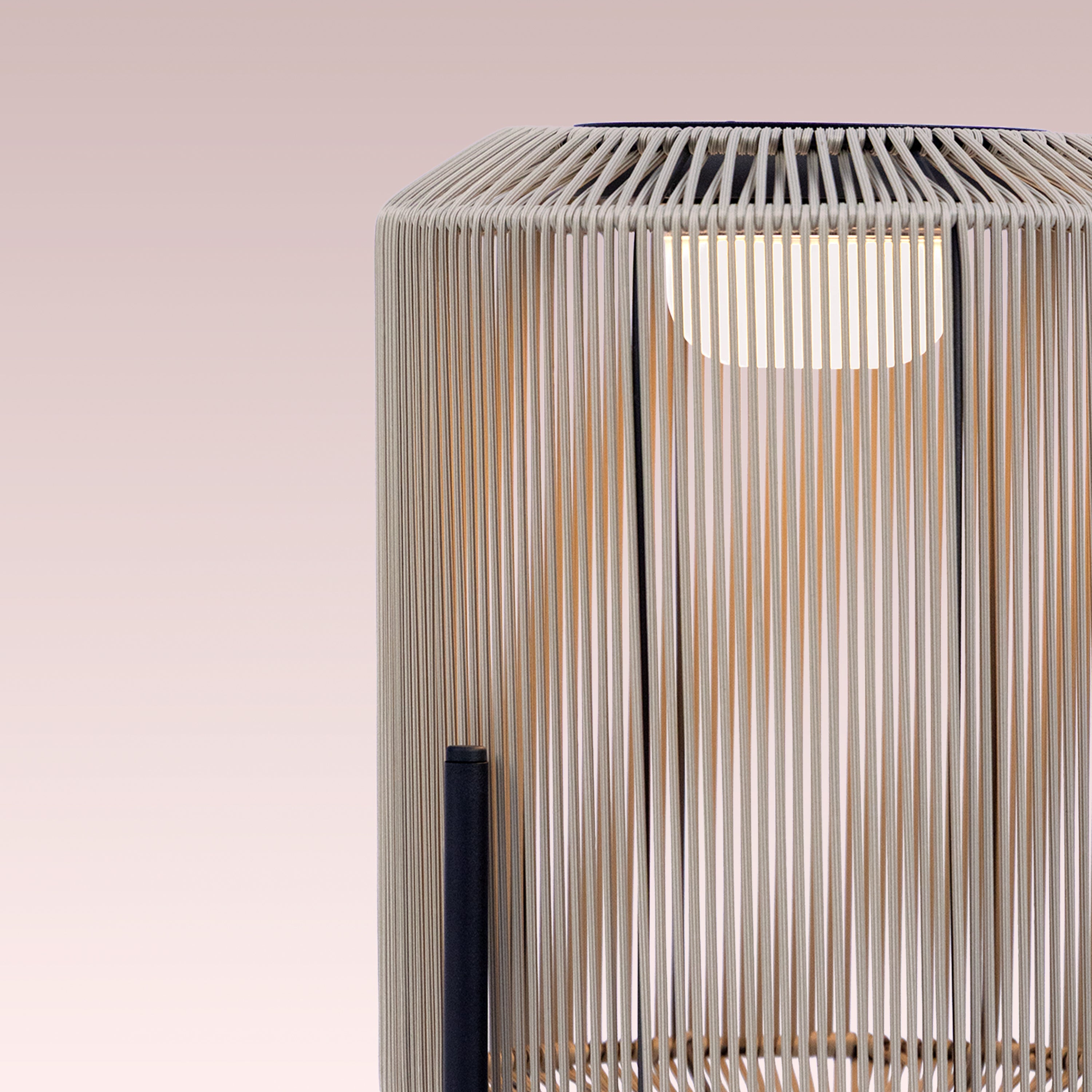 Valerius Gold (Solar Powered-Rechargeable) Outdoor Floor Lamp