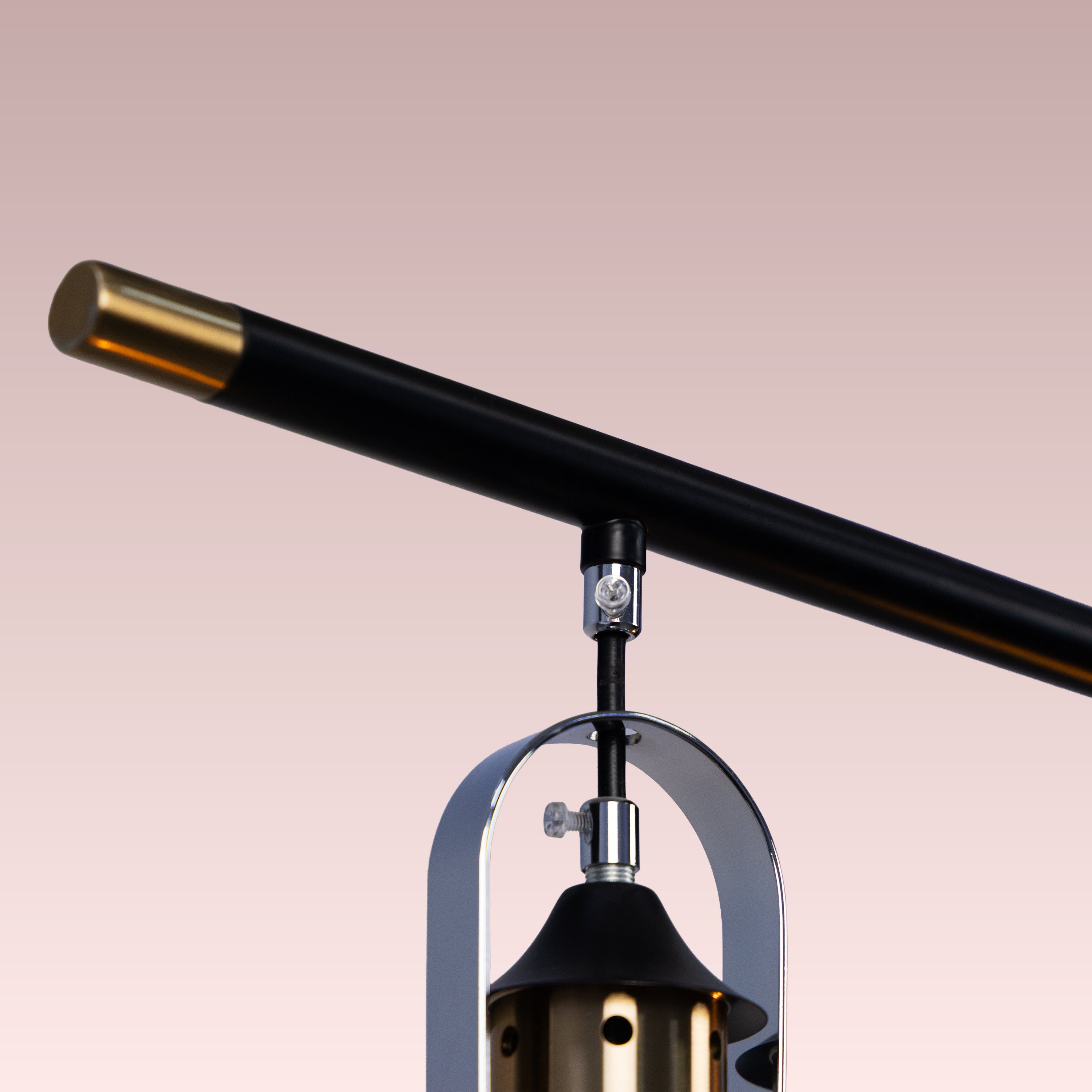 Royal Tea Clear Glass Hanging Lamp