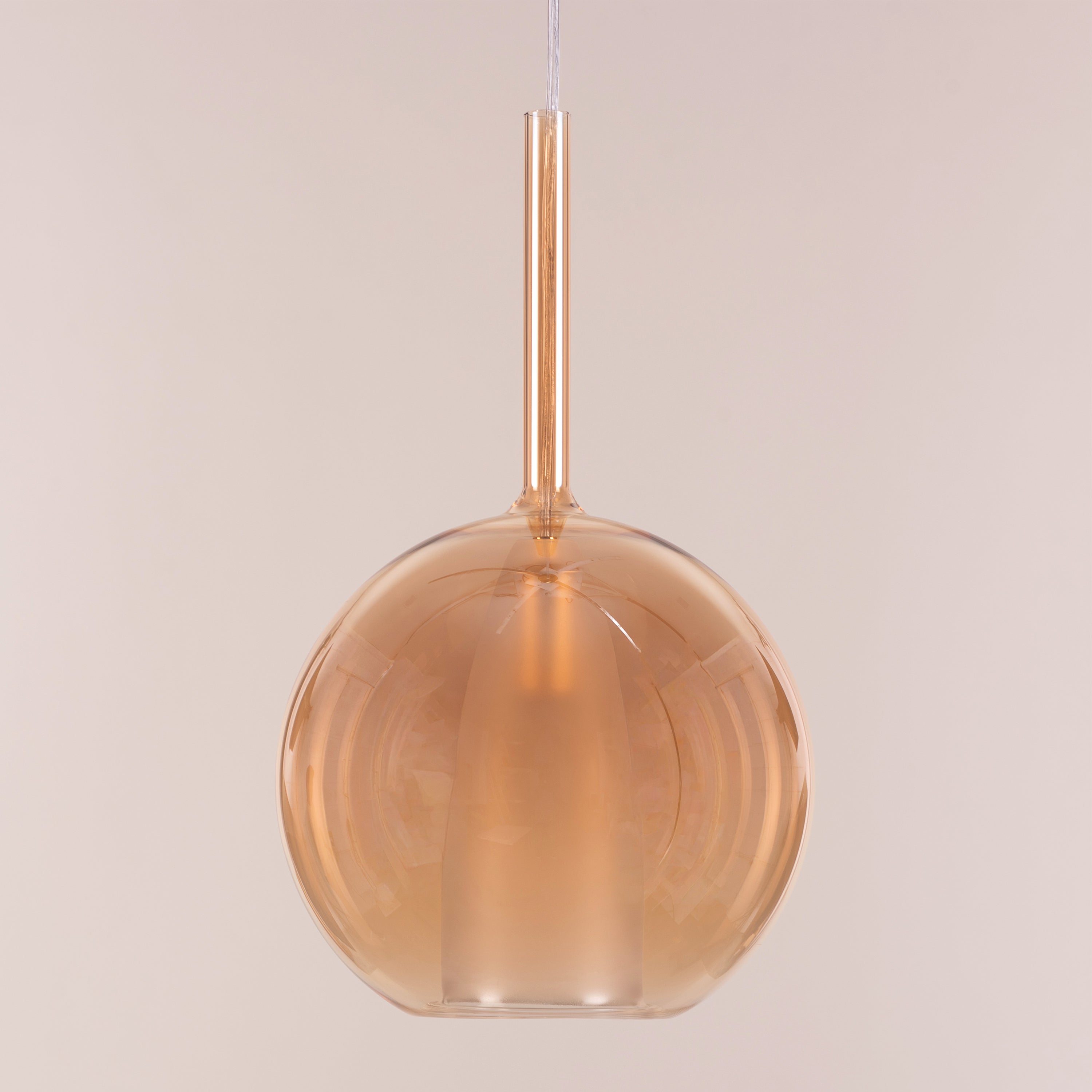 First Sign (Amber) Glass Pendant Light