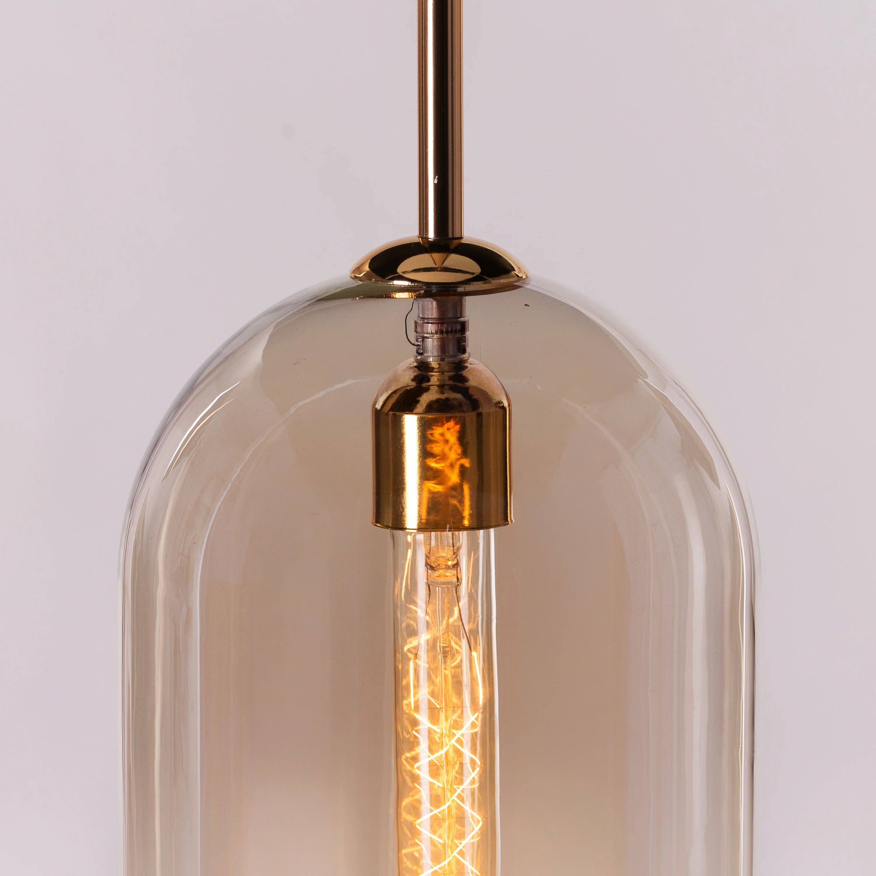 Gold Glamour (Large, Gold) Glass Pendant Light