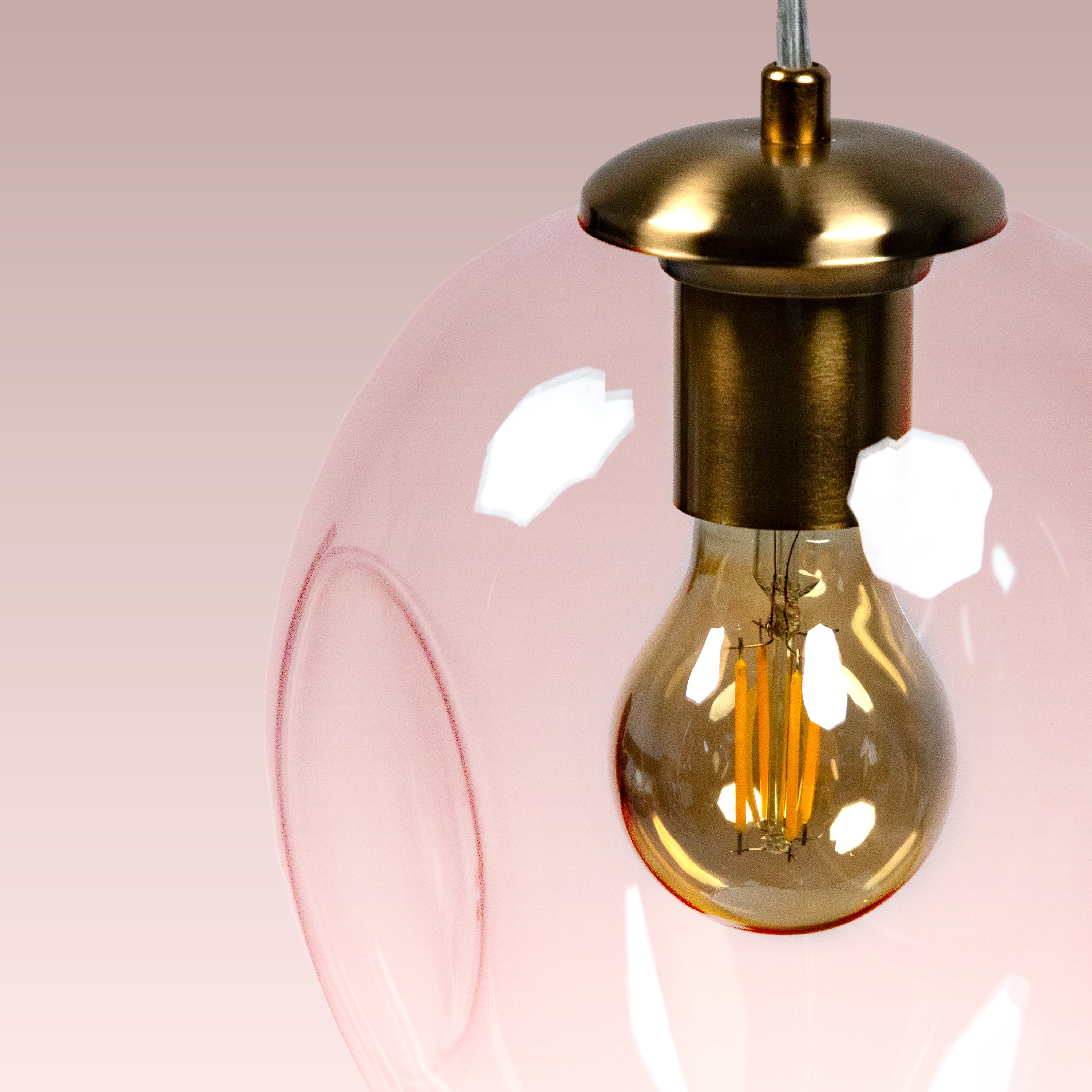 Thousand Stars Single (Clear) Glass Pendant Lamp