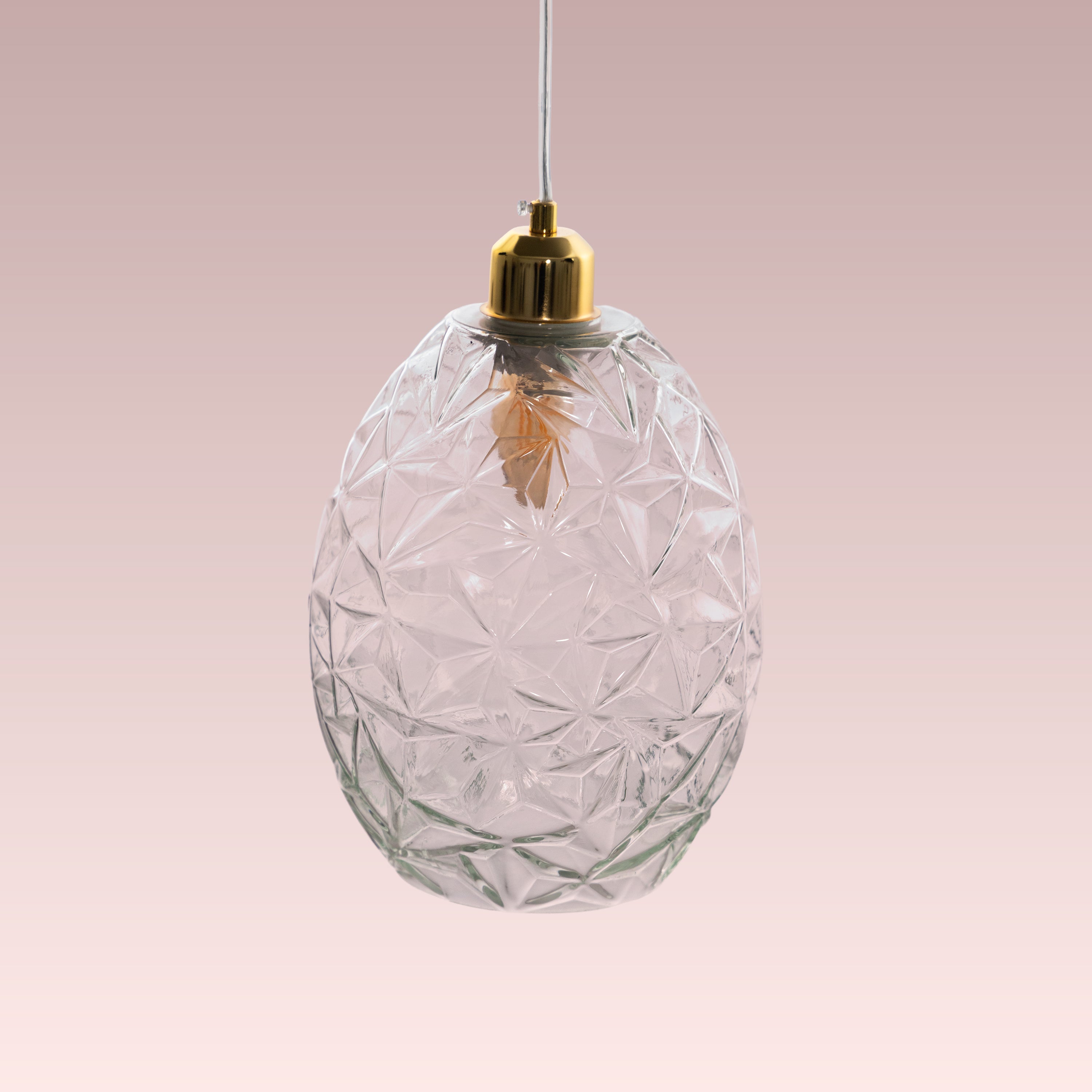 Second Glance (Clear) Glass Pendant lamp