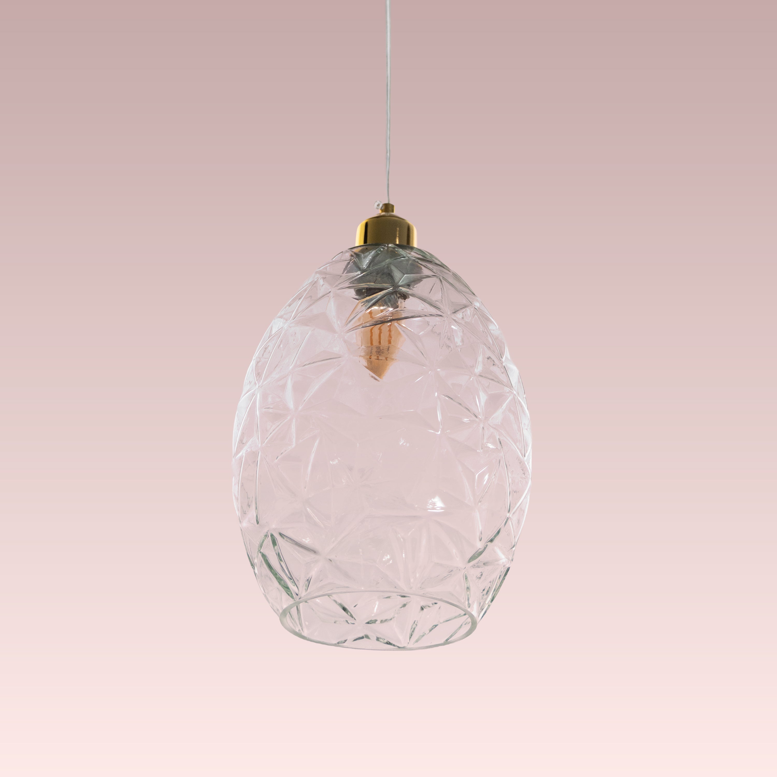 Second Glance (Clear) Glass Pendant lamp