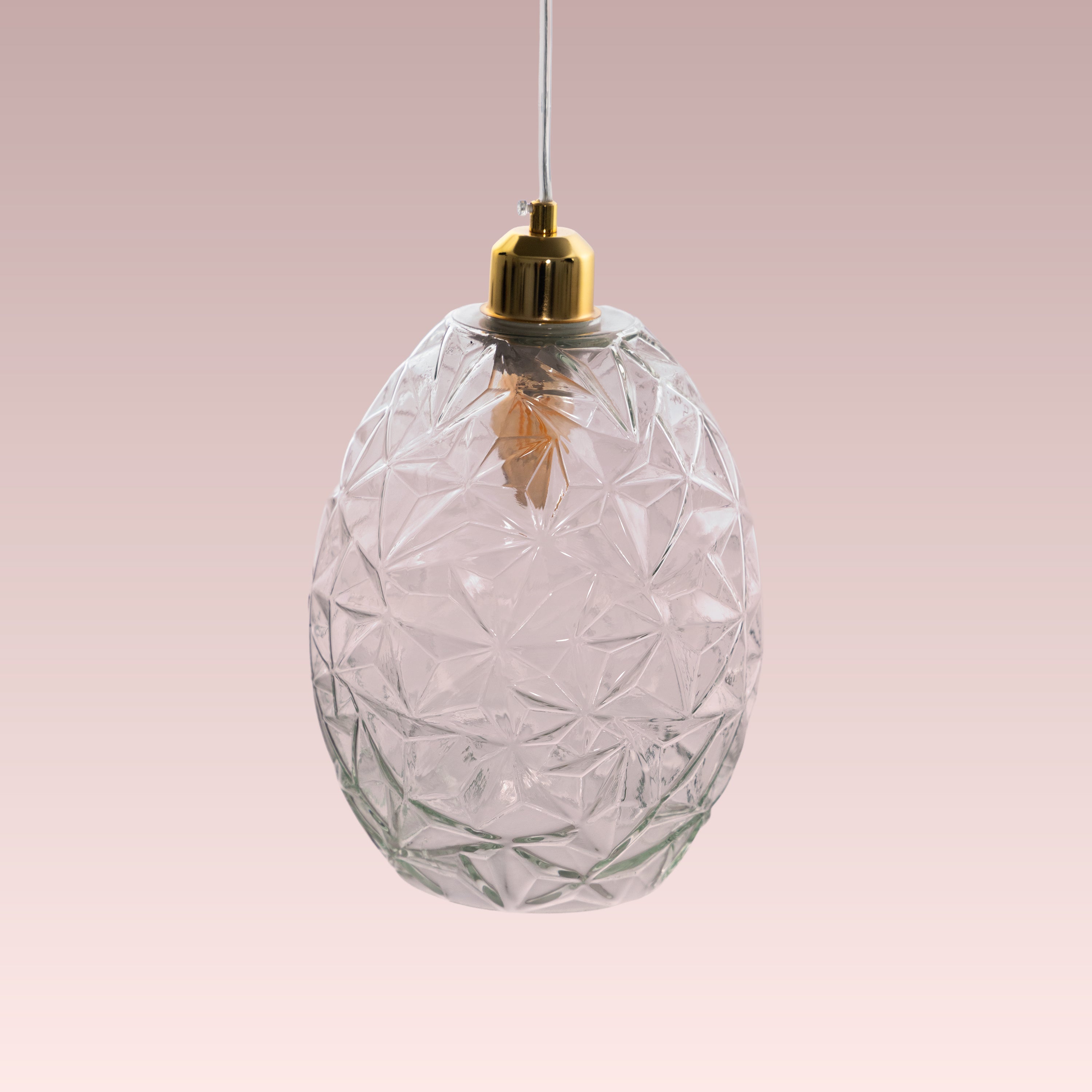 Second Glance (Clear) Glass Pendant lamp