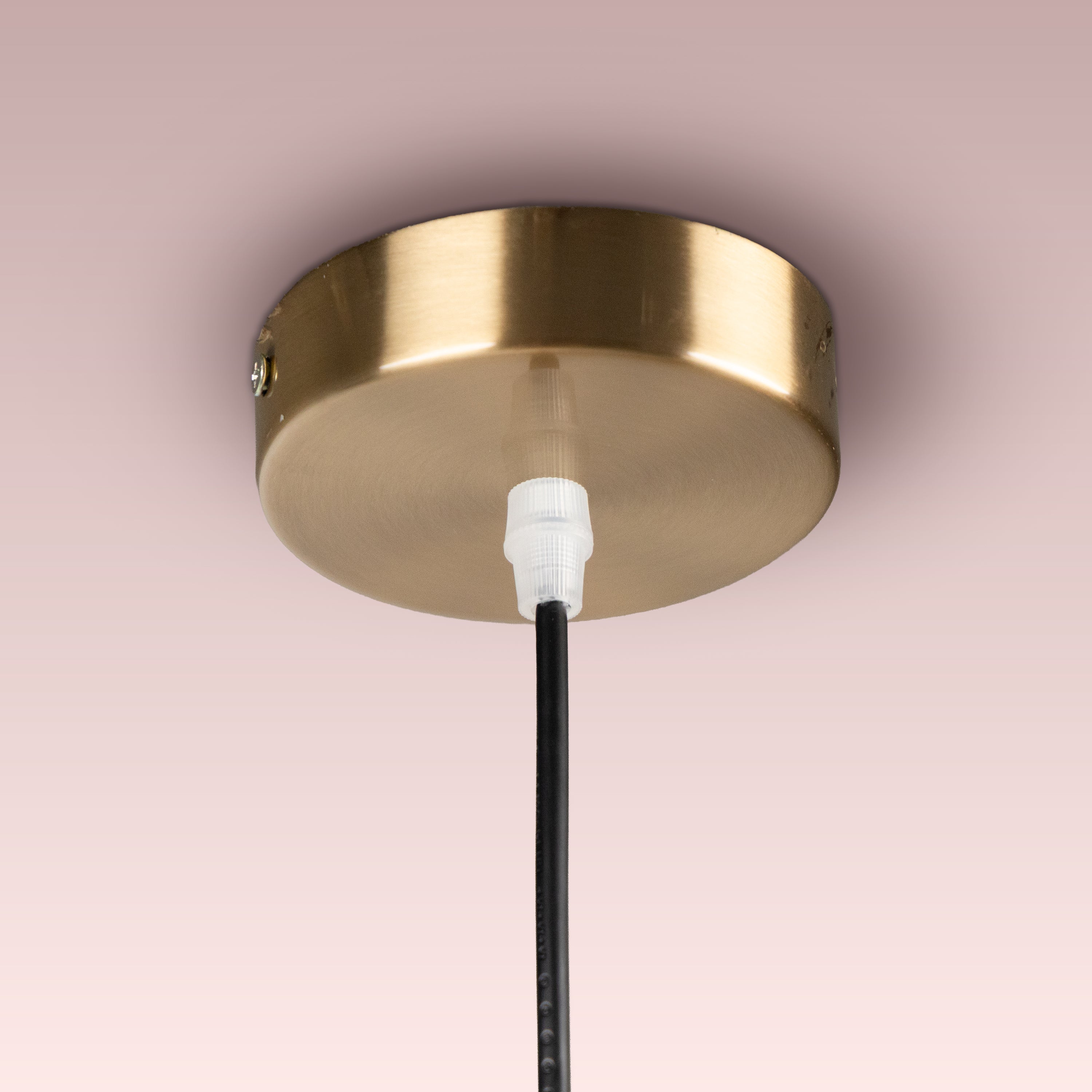 Nightlife (Gold, Clear) Glass Pendant Lamp