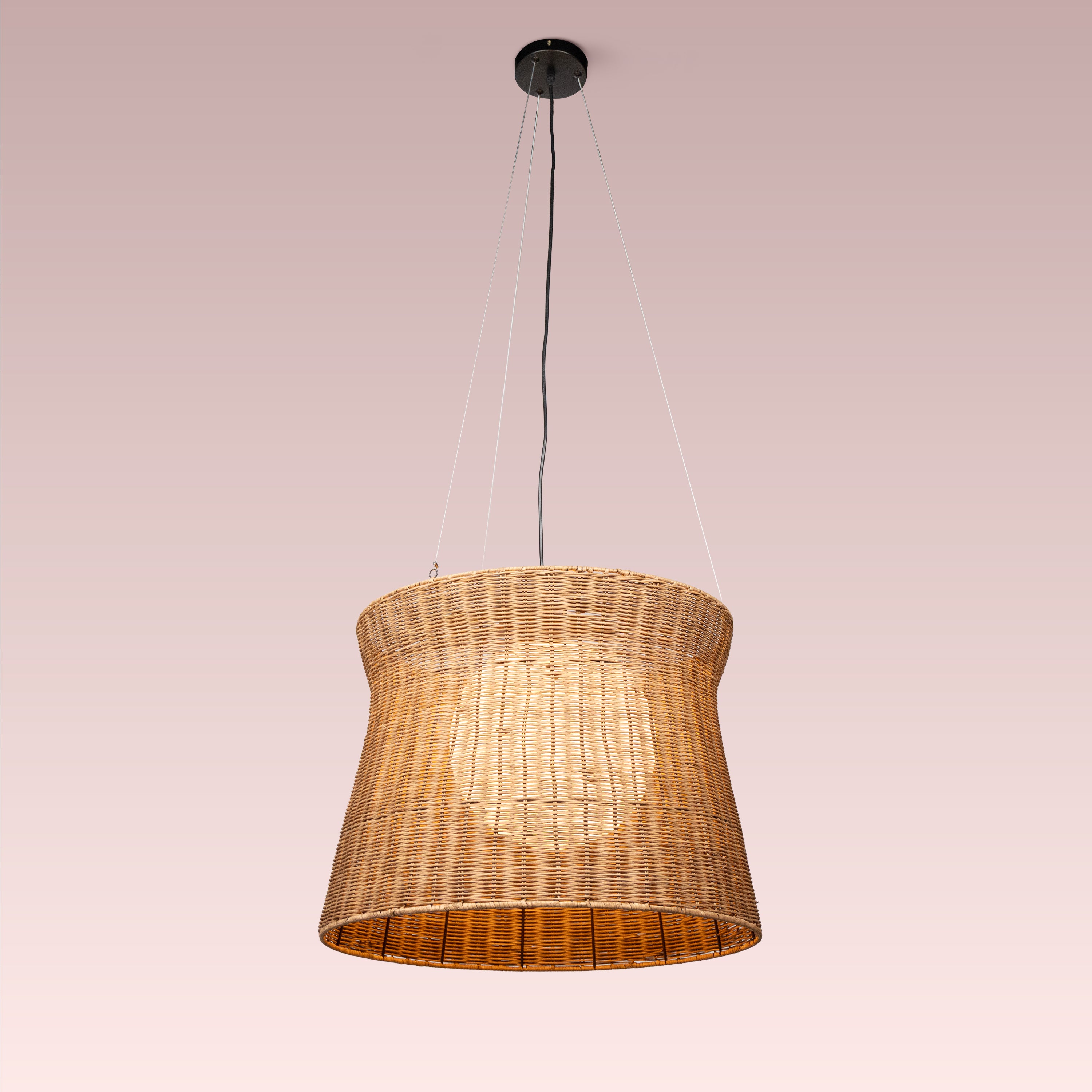 Solara Weave Rattan Pendant Light