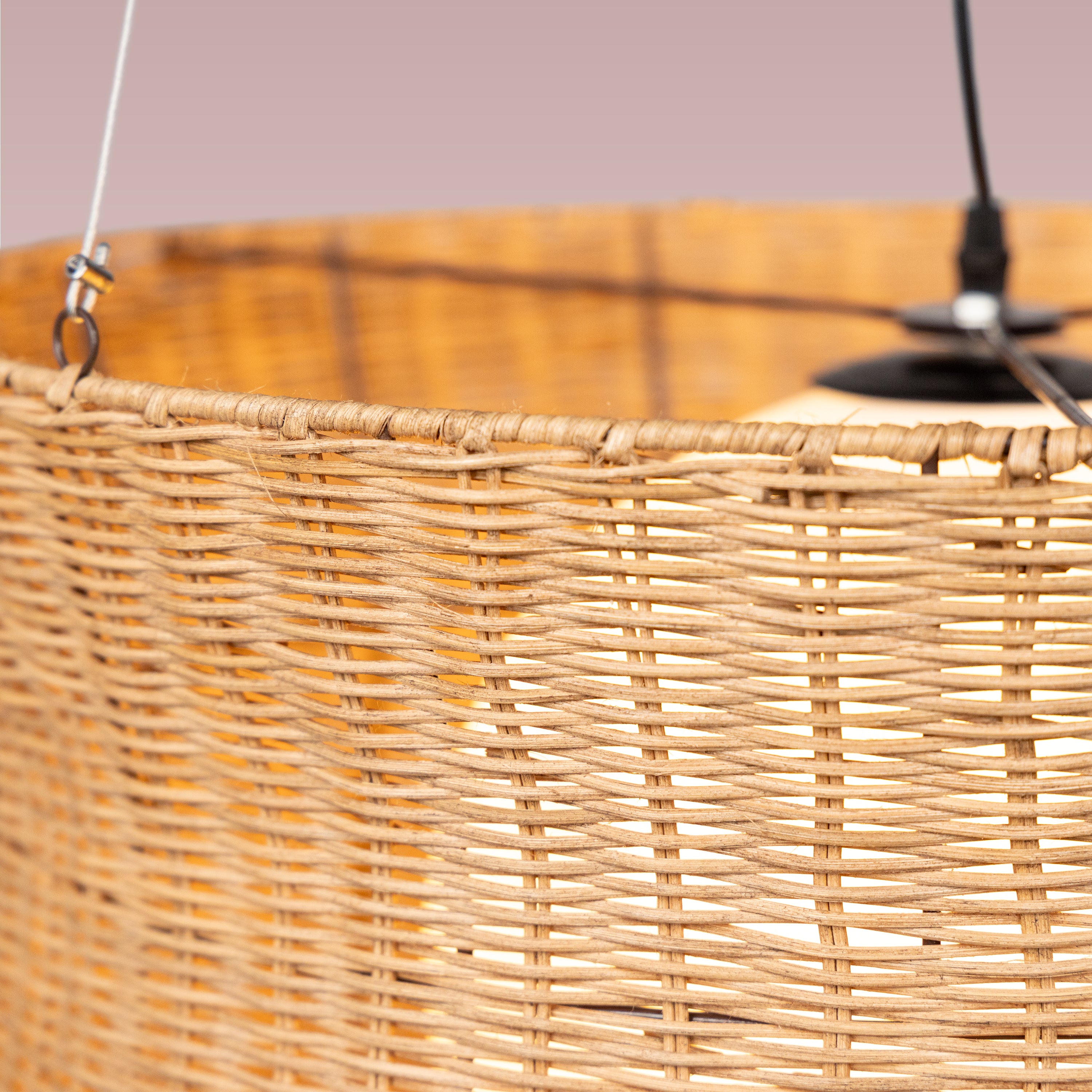 Solara Weave Rattan Pendant Light