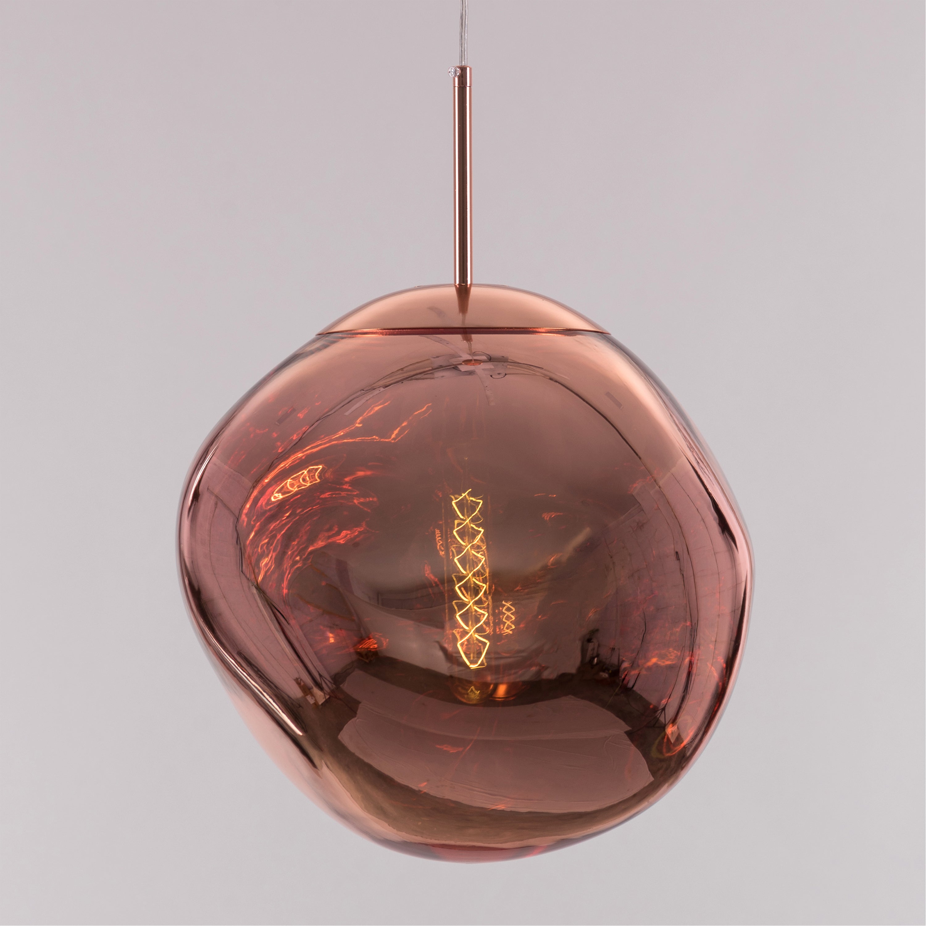 Ongoing Love (Small, Copper) Glass Pendant Light